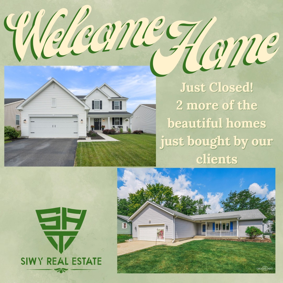 Double the congratulations today! For our amazing clients who just closed on their new homes. Helping you find the perfect place to call home has been such an honor. Thank you for trusting us with such an important step. Wishing you so many happy memories ahead!