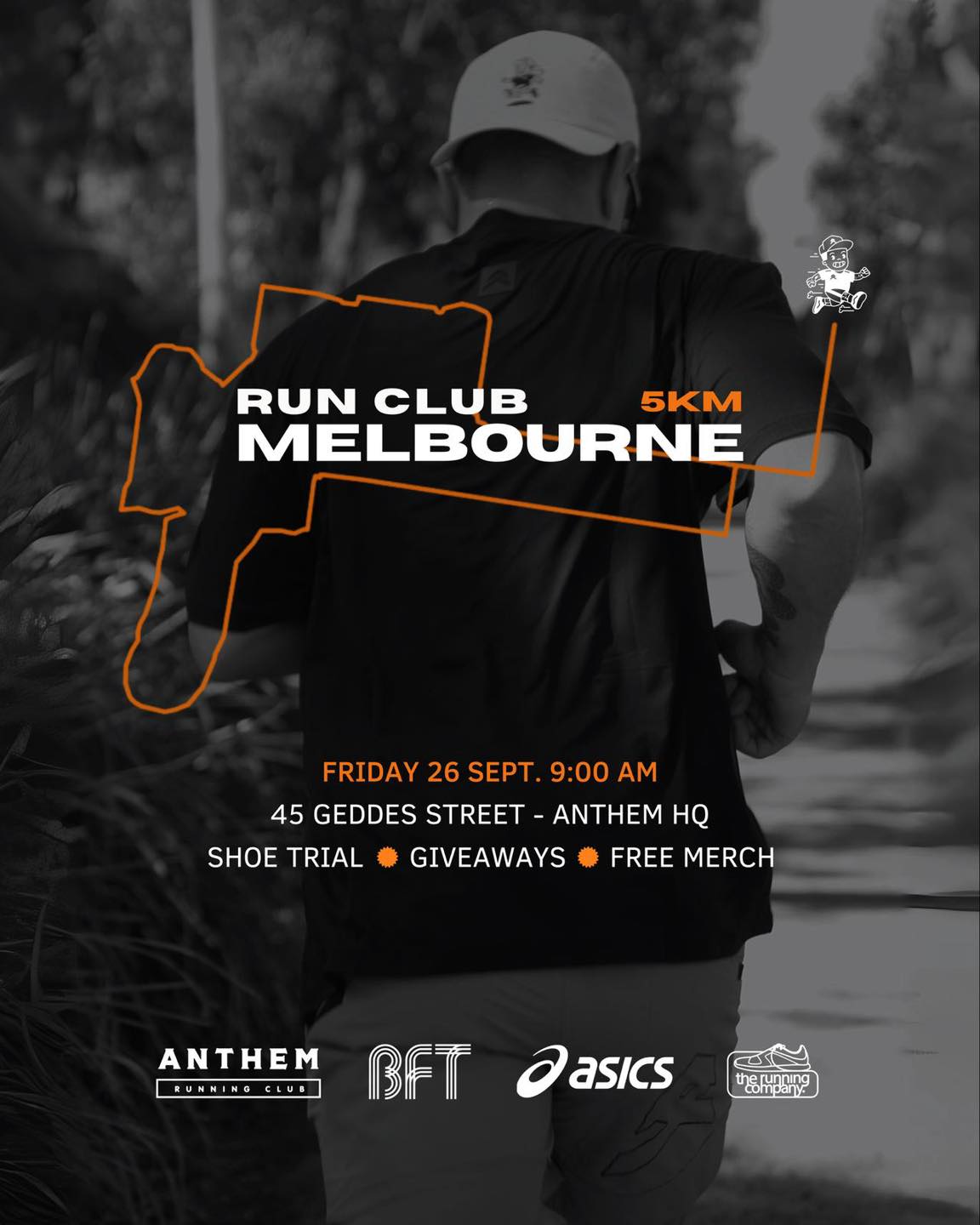Our Gold Sponsor, Anthem Workwear, is inviting our members to join their community run!
Join them on Friday, 26th September at Anthem HQ for a 5 KM community run open to all fitness levels.
📍 Location: Anthem HQ - 45 Geddes St, Mulgrave VIC
⏰ 9:00 AM meeting time
☕ Coffee cart + snacks to fuel your session
🎁 First 30 get a FREE Anthem Run Club tee + hat
👟 ASICS shoe raffle (2 pairs) + 2 pairs of work boots to give away. Also opportunity to trial ASICS runners for the run
📏 The Running Company on fittings + leading the run
💪 BFT with warm ups, cool downs, ice baths + recovery boots
Lace up, bring your crew, and run for the best version of you!
See you on the start line!
Strava group link: https://strava.app.link/JSudu2RFxWb