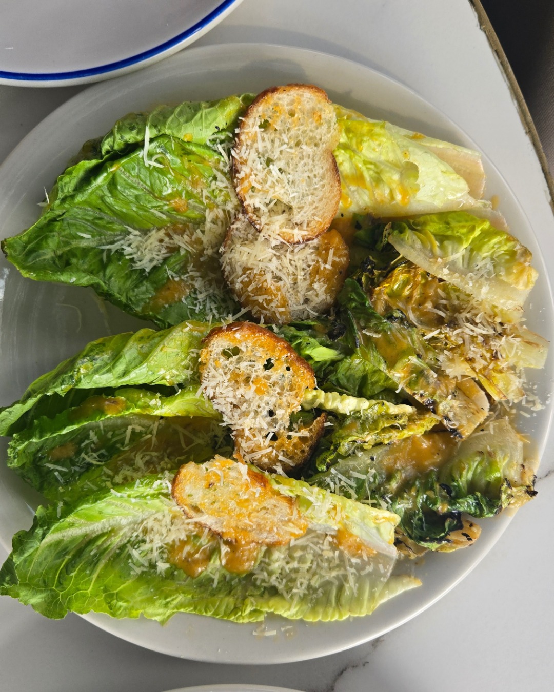 Ensalada César
📍Av de la República 157 Piso 7
📞Reservaciones al: 55 5705 5034 o en https://www.arangorestaurante.com/reservations