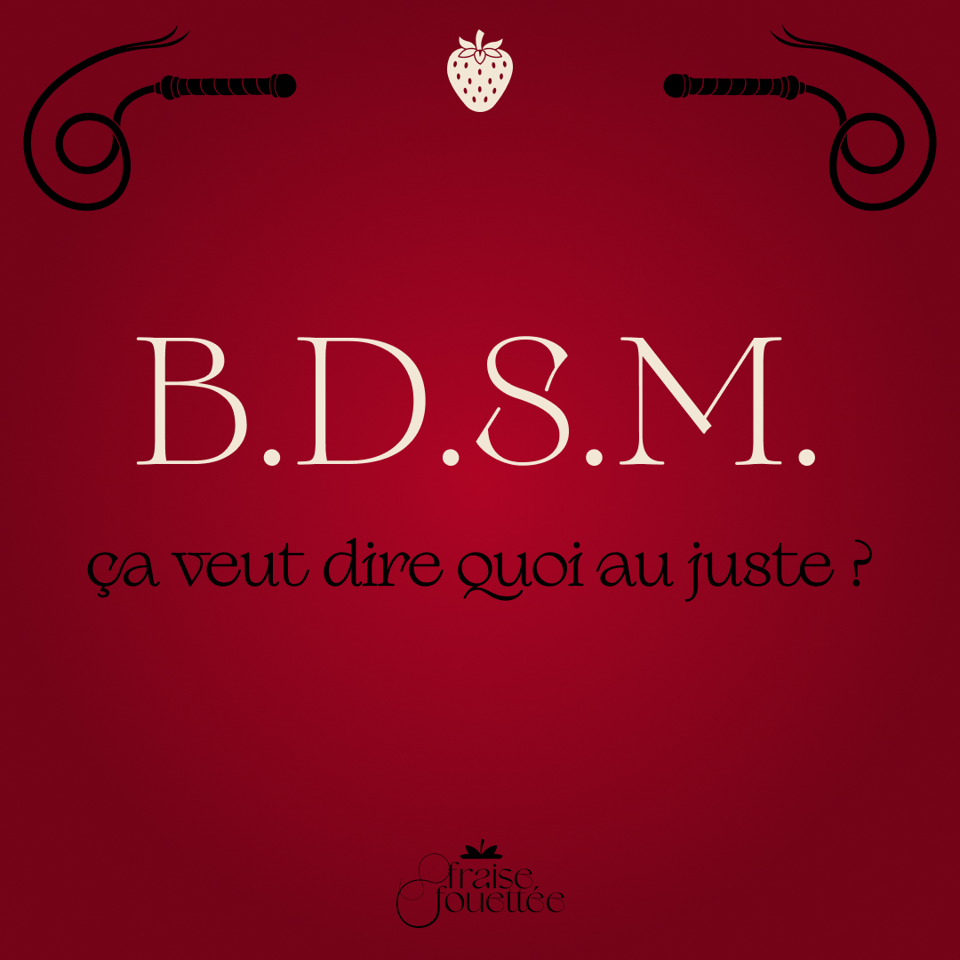 ✨ B.D.S.M. : ça veut dire quoi au juste ? ✨
Un univers souvent fantasmé, parfois mal compris…
Et si on démystifiait ensemble ses 4 lettres ?
👉 Faites défiler le carrousel pour découvrir les bases du BDSM :
un monde fait de confiance, de respect et de plaisir partagé.
🍓 Prêt·e à explorer plus loin ?
Retrouvez-nous sur www.fraise-fouettee.com
et découvrez un univers sensuel, libre et bienveillant.
#bdsm #love #sensuelle #loveandlight #erotis #power #exploring #sareelove