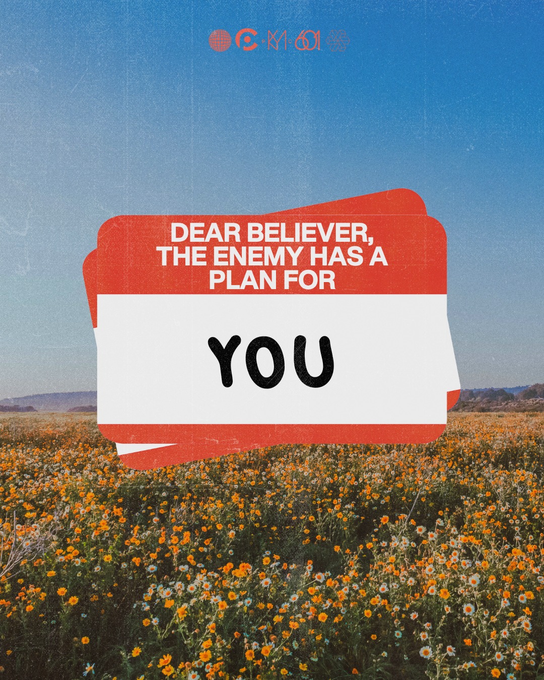 SPIRITUAL WARFARE IS REAL
—
Last Sunday, Pastor Dustin reminded us that SPIRITUAL WARFARE IS REAL and that the ENEMY HAS PLAN FOR US!
—
But, there is hope! If we put on THE ARMOR OF GOD, get in GODLY COMMUNITY, and PRAY TO HIM, we are participating in GOD'S PLAN for our lives!