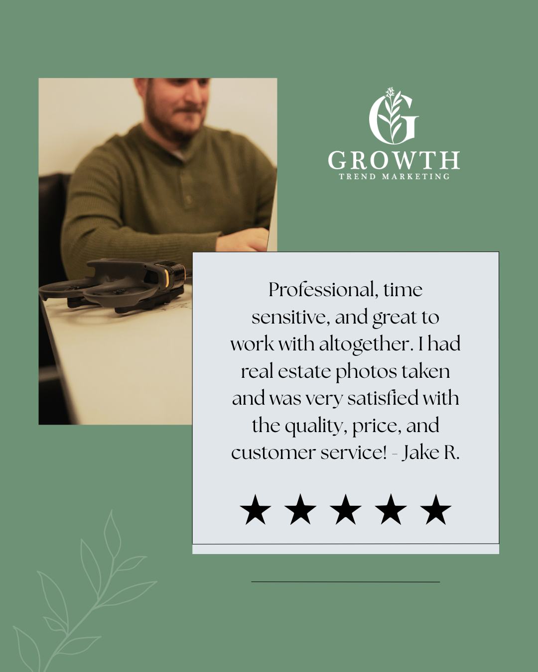 We are honestly blown away by the small businesses we get to support. We truly work our hardest to make sure that we get you the best quality in the quickest possible time frame. If you are looking for a marketing agency that will help you grow your business, give us a call! 🌱