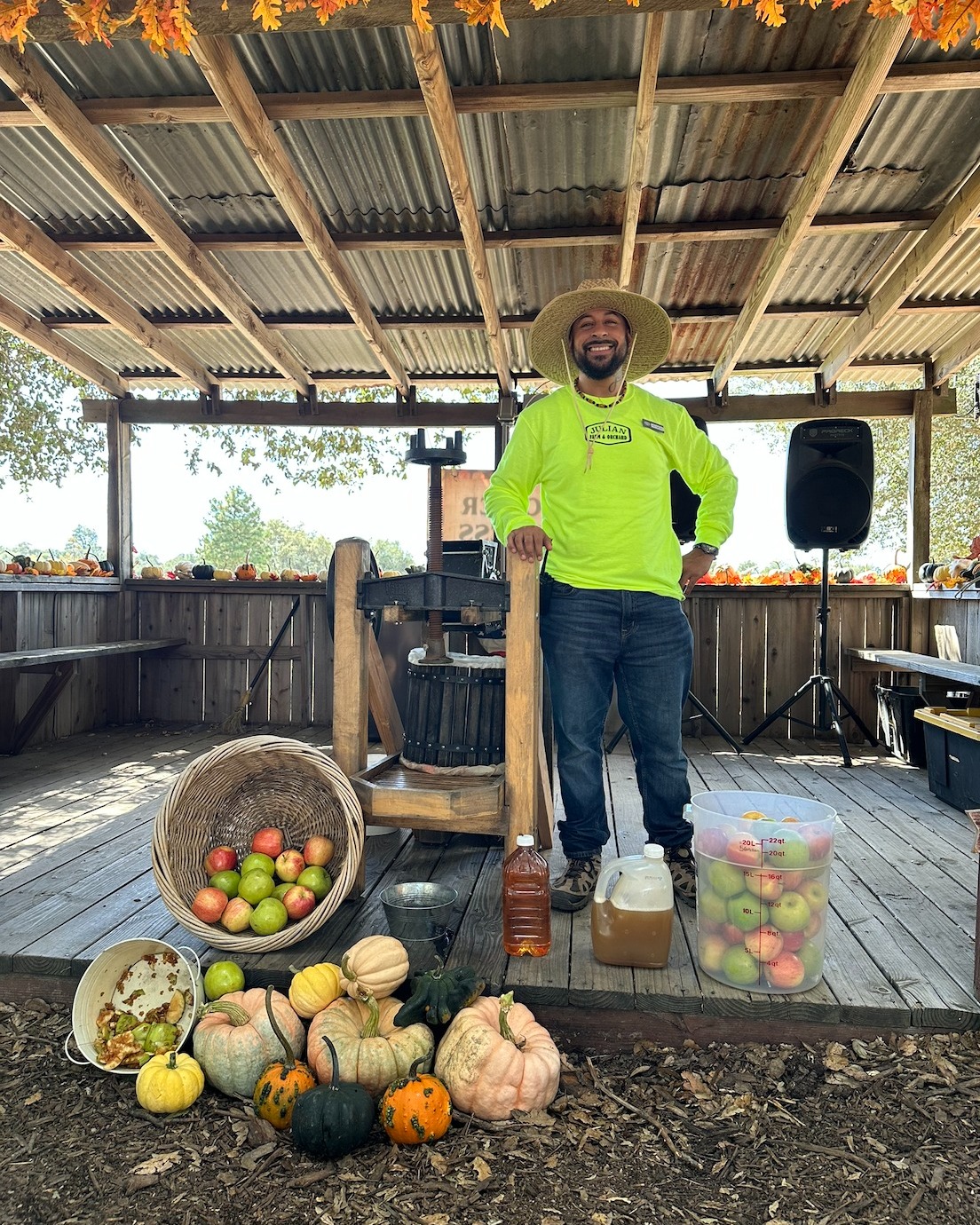 Harvest Fest is HERE 🤩 Come kick off the fall season in Julian!
- - - -
Hours:
Friday, Saturday, and Sunday
10am to 4pm
Now through Ocotber 26th.
- - - -
Good to Knows:
Unlinted Activity Armband ($30 includes Petting Zoo, Hayride, Rockwall, Axe Throwing and the Bell Riger)
‼️Rock Climbing, Axe Throwing, and the Bell Ringer participants must have closed-toed shoes, and pants or long shorts.
‼️Rock climbers must be 42'' tall, 45-200 pounds. The harness must properly fit participants to climb the wall.
‼️We use professional throwing axes. Axes weigh about 3 pounds each.
‼️The hammer for the bell ringer is heavy (approximately 10 pounds).
- - - -
🍓U-Pick 💐 Update:
U-pick is only sold on-site and is subject to daily availability.
💐 Bunching Flowers 💐 are $20 a cup, all you can fill. Our fields are absolutely bursting with beautiful blooms!
🍓Berries 🍓
- Raspberries: We have a good amount of raspberries.
Heads up: some of our raspberry plants have little thorns.
*We have a LIMITED supply of berries and a HIGH demand for them.*
Come right when we open to increase your chances of getting a berry u-pick container.
Strawberries and Blackberries: Will be unavailable this week.
🎃 Pumpkins 🎃
U-Cut Pumpkins Patch: The patch is officially open! Pick your very own pumpkin to take home while supplies last. Pumpkins are priced by size.
----
🍔 Julian Food Truck 🍔
Soft OPENing Friday-Sunday 10 am to 4 pm
----
🍔 Julian Food Truck 🍔 Beverage Barn
NOW OPEN Friday-Sunday 10 am to 4 pm
----
Julian Farm and Orchard Gift Shop
NOW OPEN with Julian Apples for sale.
----
Vendors
Gaby's Facepainting will be offering professional face painting (Saturdays and Sundays). 🎨
----
We look forward to seeing you at the farm!
#sandiegocountyfarmbureau #sandiegopumpkinfarm #sandiegofarming #sandiegofarmingcommunity #julianupickfarm #santaysabel #sandiegopumpkinpatch #sandiegofarm #sandiegoupickfarm #sandiegobackcountry #sandiegomountains #JulianFarmAndOrchard #sandiegowithkids #sandiegocounty #juliancalifornia #sandiegopumpkinfarm #sandiegoucutpumpkins