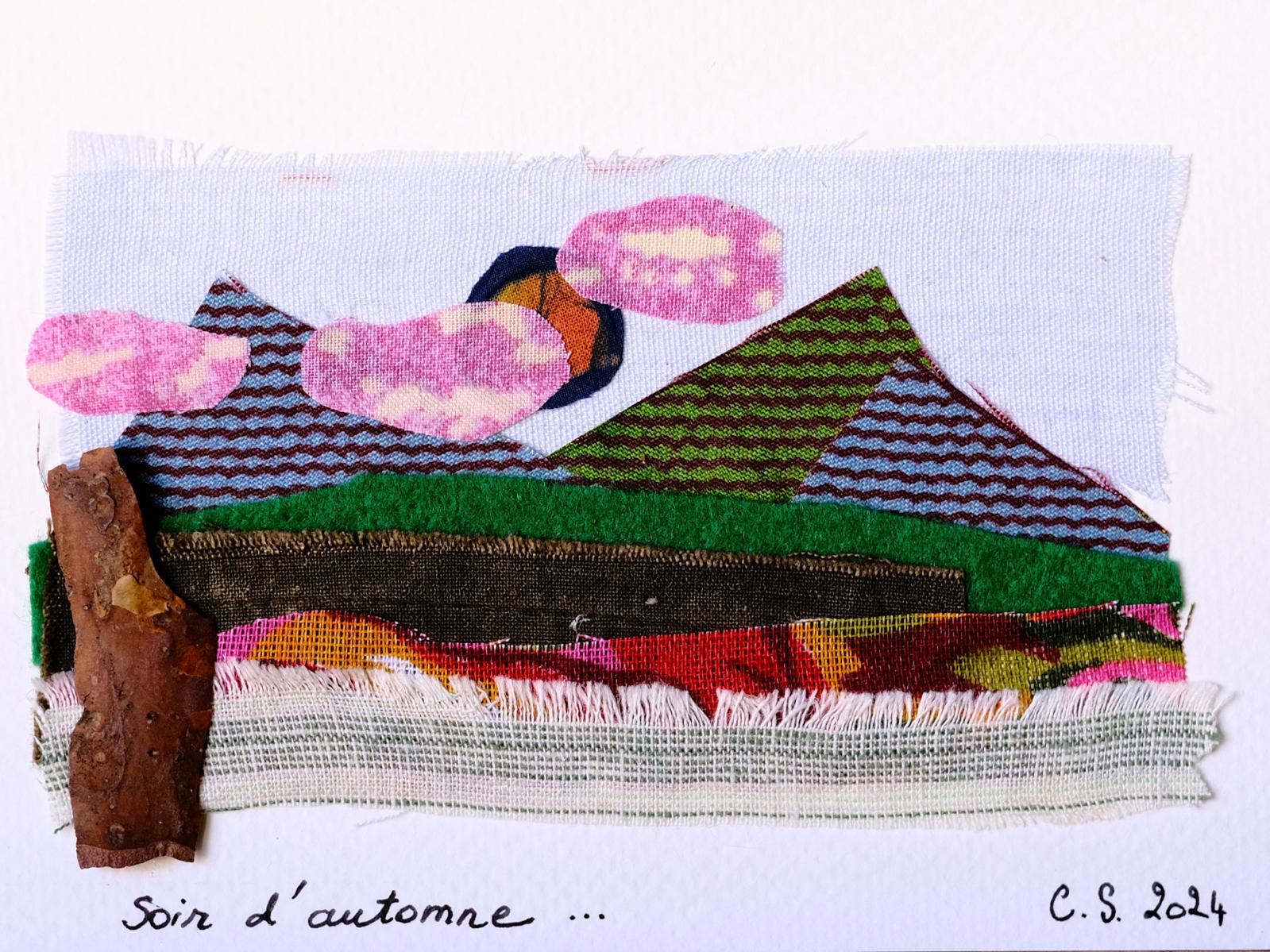 Déjà l'automne ?
On se retrouve samedi 27 septembre au Carnot à dessins ?
40 artistes, peintres, photographes, sculpteur.ices .... et moi ;-)
Personnellement je dessine avec mes chutes de fil et de tissu et ce que je ramasse au hasard de mes balades dans la nature.
Pour celle.eux qui ne me connaissent pas encore : dans mon garage, je répare, je transforme, je couds, je brode , je cherche des idées pour utiliser mes scraps jusque la dernière miette. C'est ma manière de participer à réparer le monde ...
Je travaille en proximité et sur commande sur le vêtement de votre choix ou le tissu que vous souhaitez transformer.
Hâte de vous montrer tout ça !
Merci @im.ajwo pour les photos et psstttt elle sera là aussi Samedi !
Plus d'infos @assoquartiercarnot
#vide-ateliers #artiste #artdufil #arttextile #artporté #artonsecondhand