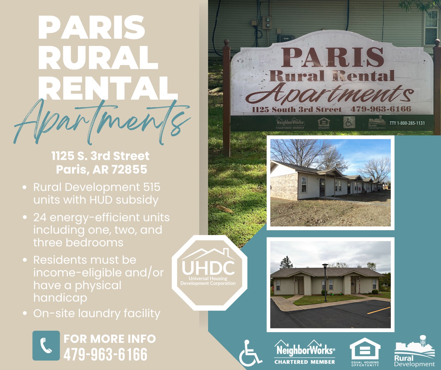 🏡 Paris Rural Rental Property 🏡
We are always accepting applications for our waiting list!
📞 For details, call us at 479-963-6166.
#AffordableHousing #ParisAR #UHDC