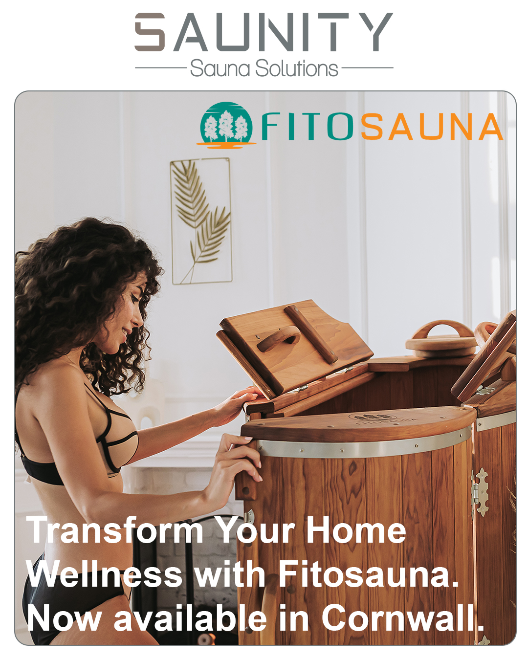 🌿✨ Fitosauna has arrived in Cornwall ✨🌿
Saunity is proud to bring the original steam Fitosauna straight from its creators, now available in Cornwall.
🔥 Detox • Relax • Recover
🏡 Spa-level wellness, right at home
🌲 Crafted from premium Aspen Thermowood
Two styles to fit your lifestyle:
Round – compact & cosy
Oval – spacious with backrest
A timeless ritual, redesigned for modern living.
👉 Find out more: www.saunity.com
#Fitosauna #Saunity #CornwallBusiness #WellnessUK #HomeSpa