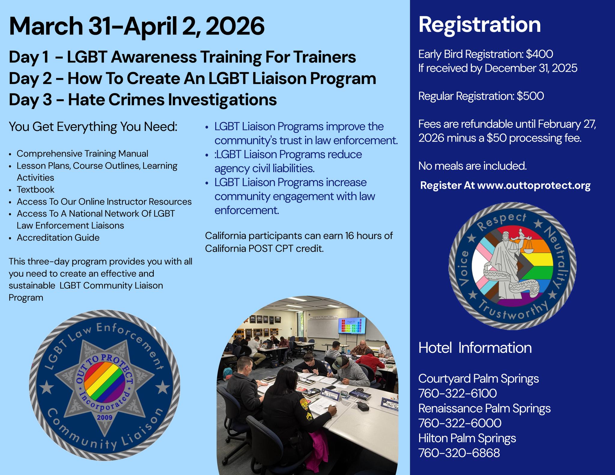 You Are The First To Know! 2026 LGBT Liaison Academy - https://mailchi.mp/.../you-are-the-first-to-know-2025...
