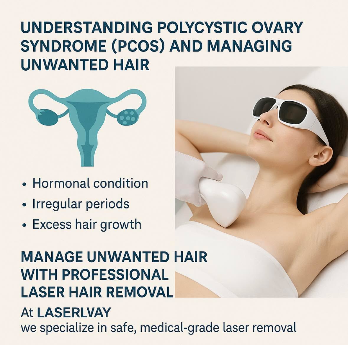 💫Understanding Polycystic Ovary Syndrome (PCOS) and Managing Unwanted Hair
💫Polycystic Ovary Syndrome (PCOS) is a common hormonal condition that affects people of reproductive age. It often causes irregular periods, hormonal imbalances, and the development of multiple small cysts on the ovaries. One of the most frustrating symptoms many experience is excess hair growth (known as hirsutism), which can affect the face, chest, or other areas.
💫Managing PCOS is a holistic journey—balanced nutrition, regular exercise, and medical care are all key. But when it comes to unwanted hair, many find that regular shaving, waxing, or plucking can feel endless and discouraging.
💫This is where professional laser hair removal can make a real difference. At Laserway we specialize in safe, medical-grade laser hair removal treatments that target the hair follicle at its root, providing long-lasting results. For clients with PCOS, this can be an empowering step toward feeling confident and comfortable in their own skin.
💫While laser hair removal doesn’t treat the hormonal cause of PCOS, it can significantly reduce the visible effects of excess hair, helping you reclaim time, ease, and confidence. If you’re navigating PCOS and tired of the daily hair-removal struggle, consider booking a consultation with our experienced team to discuss a personalized treatment plan.
📞 Call or text us on 07739 099039 to book your FREE consultation and patch test today!
✨ Smooth, confident skin starts with Laserway Clinic.
#PCOS#PCOSAwareness#PolycysticOvarySyndrome#PCOSSupport#LaserHairRemoval#SmoothSkin#HairFree#ConfidenceBoost#LaserTreatment#LaserwayClinic
#laserwayclinics