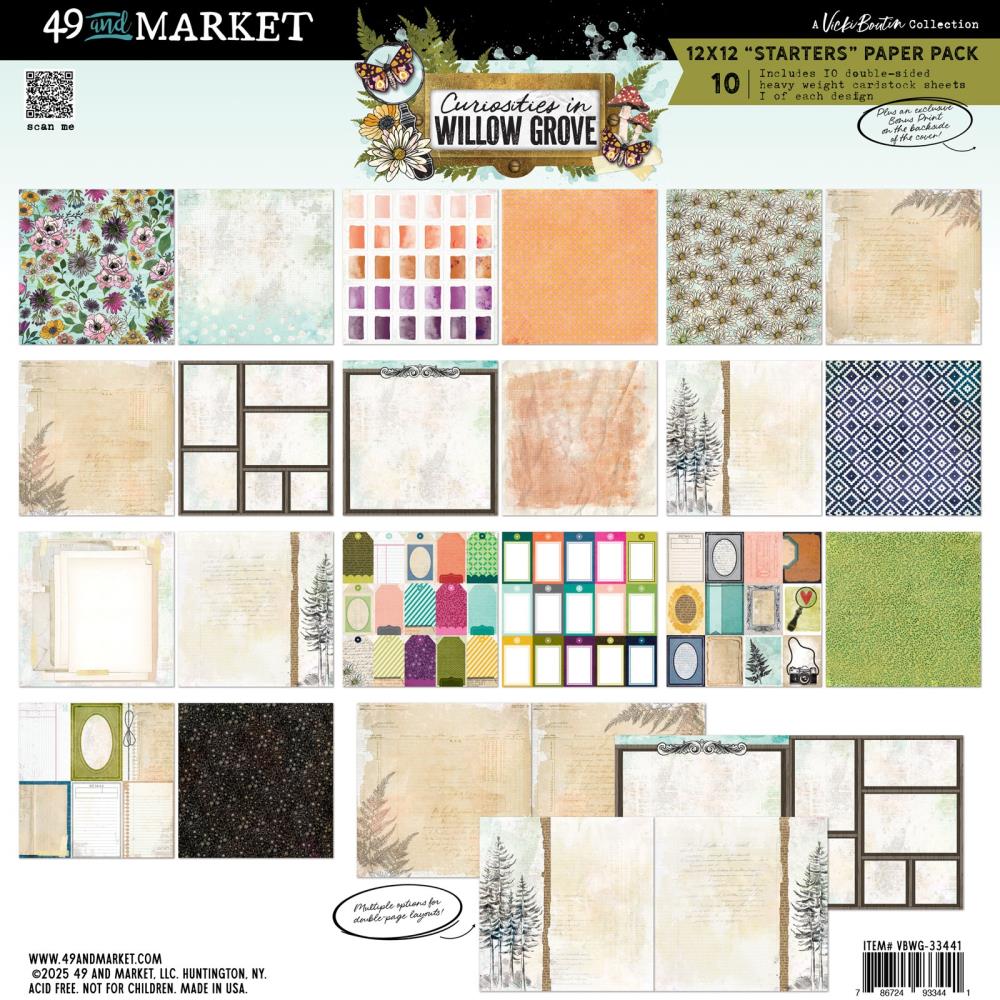 Don't forget to get your preorders in for the new Vicki Boutin 49 and Market collection, Curiosities In Willow Grove. You don't want to miss out on this one.
All preorders are due by Sunday, September 21st at midnight.
@vickiboutin #49andmarketpapers #CuriositiesinWillowGrove #paperaddict #scrapbooksupplies #scrapbookingkit #letsgetcreativeyall #preorders #scrapbookingcommunity #scrapbook #create #papercraft