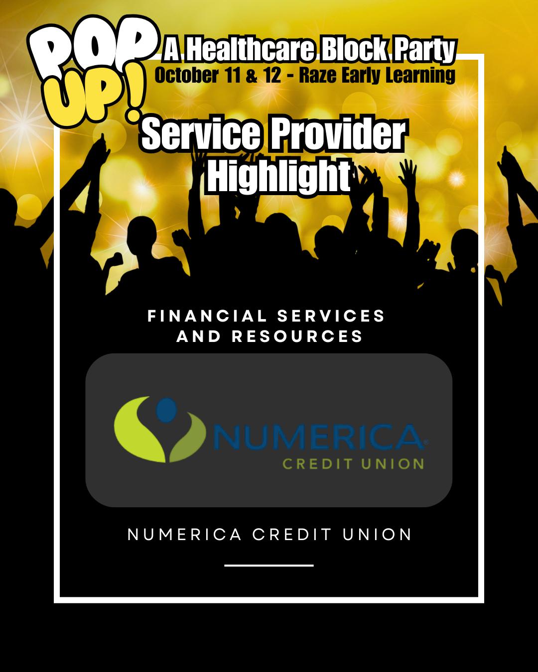 🎉Meet the team powering the block party!
Join us at @razeearlylearning and connect with @numericacu!
✔Numerica will be providing free financial services resources!
About Numerica: “Enhancing lives, fulfilling dreams, building communities.” When you join Numerica, this is our commitment to you. As your financial partner, we’re here to make your life better. We want to help you reach your dreams. We’re excited to work alongside you to better our community.
Numerica values differences. We know we are stronger together than alone. Our end goal is to offer financial products and services that promote access, resiliency, and equity. We work to make sure everyone has a seat at the table. We engage in conversations that foster respect for all people. We listen. We learn about our community’s heritage. We actively remove barriers. We believe nothing should stand in the way of extending honor and care for every human.
RSVP and learn more at www.majirising.org
#MajiRising #spokanewashington #vibesandvitalsigns #community #CommunityHealth #CommunityCare #healthycommunities #heathcare #healing