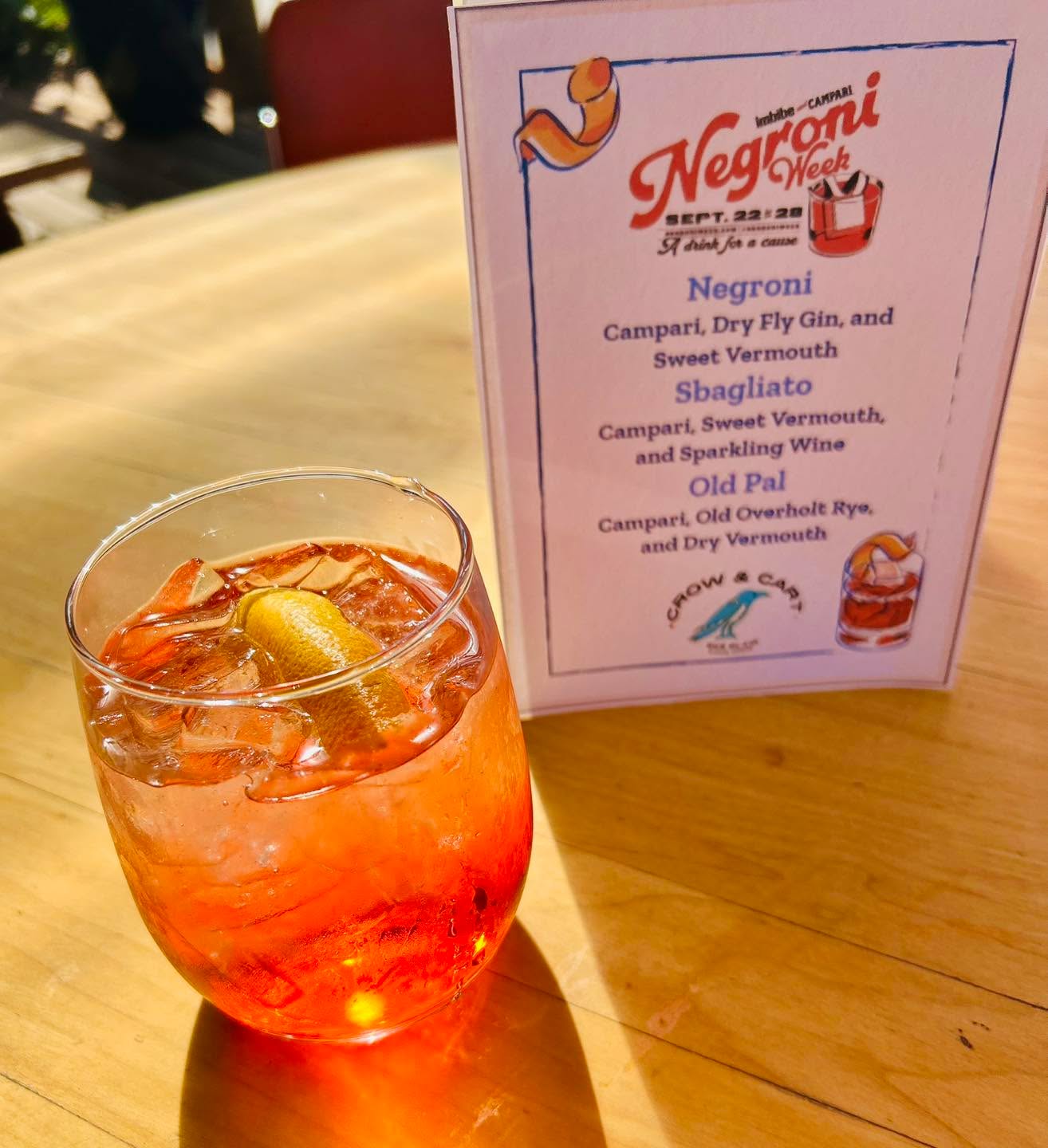 It’s Negroni Week!
#negronisbagliato #imbibe #campari #negroniweek2025 #SlowFoodUSA