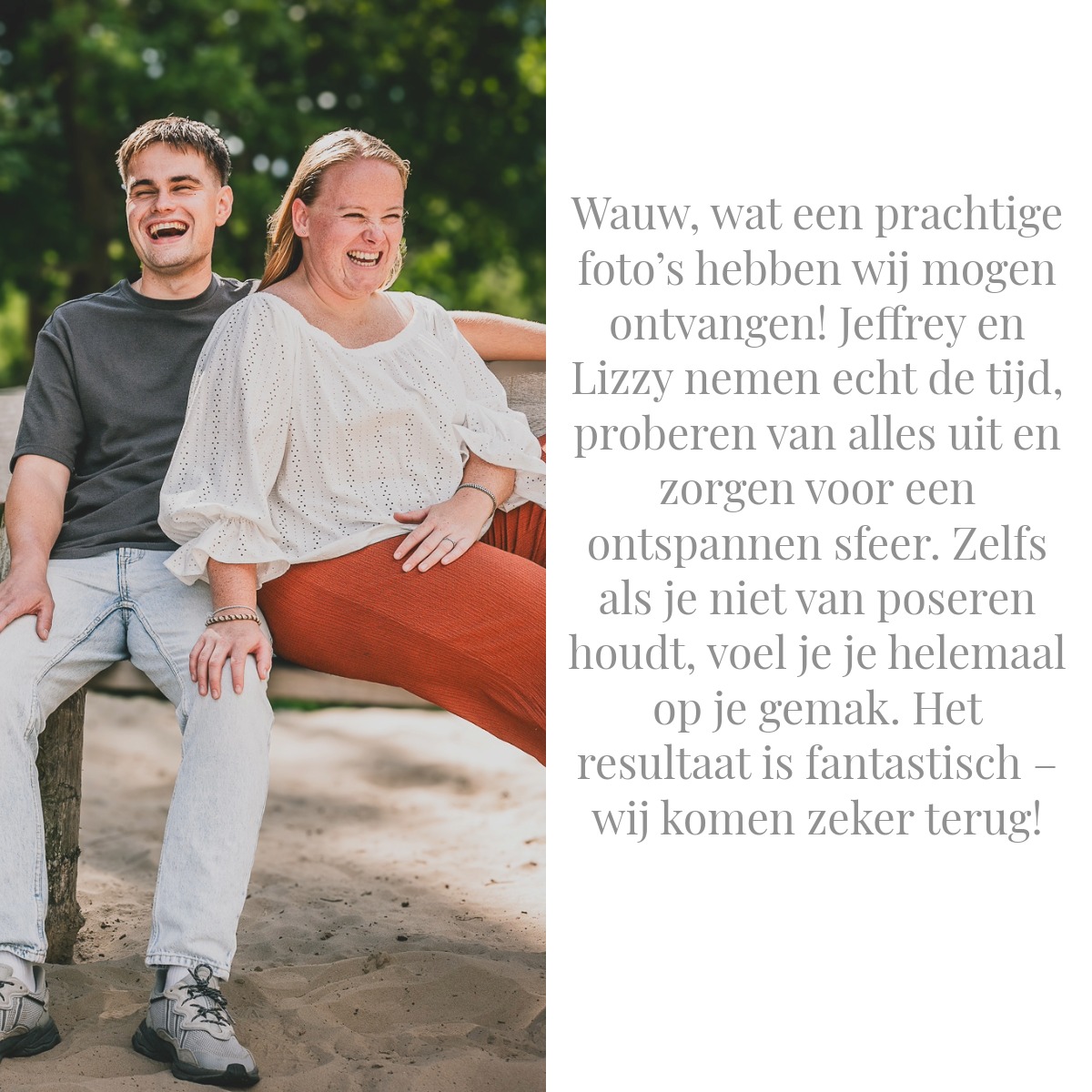 ✨ Wauw, wat een prachtige woorden van onze klanten! ✨
Wij vinden het zó bijzonder om te horen dat jullie je op je gemak voelen voor de camera. Dat is precies wat we willen bereiken: een ontspannen sfeer waarin de mooiste momenten vanzelf ontstaan. 💛
Dankjewel voor deze lieve review – dit maakt ons werk extra speciaal!
#review #klantreview #fotoshootervaring #tevredenklant #fotograafnl #pictureyourself #soesterduinen #gezinsfotografie #loveshoot #herinneringenvastleggen