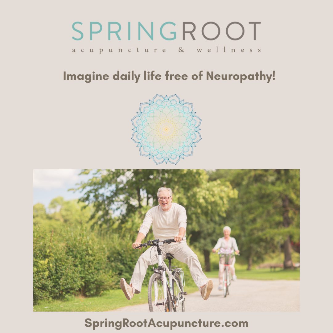 "I started with SpringRoot Acupuncture after completing chemotherapy treatment. I had lingering neuropathy symptoms from the chemo treatment. After the first acupuncture session, I felt incredibly better not just with the neuropathy but my body as a whole felt better. After a few weeks of acupuncture my neuropathy went away altogether. I believe my body recovered much quicker than it would have if I hadn’t gone to acupuncture. Rachel is a true healer. She listens to your concerns and provides a supportive environment to restore your health and well being."
📍 40 Main St N. Woodbury, CT 06798
📞 203-266-9088
🌐 www.springrootacupuncture.com
#SpringRootAcupuncture #acupunctureclinic #litchfieldcounty #connecticutacupuncture #NeuropathyRelief #neuropathy #NeuropathyTreatment #womenshealth #anxietyrelief #backpainrelief #griefsupport #ChronicPainRelief #overallhealth #Wellness #WoodburyCT #litchfieldcountyct #PainFreeLiving #backpain