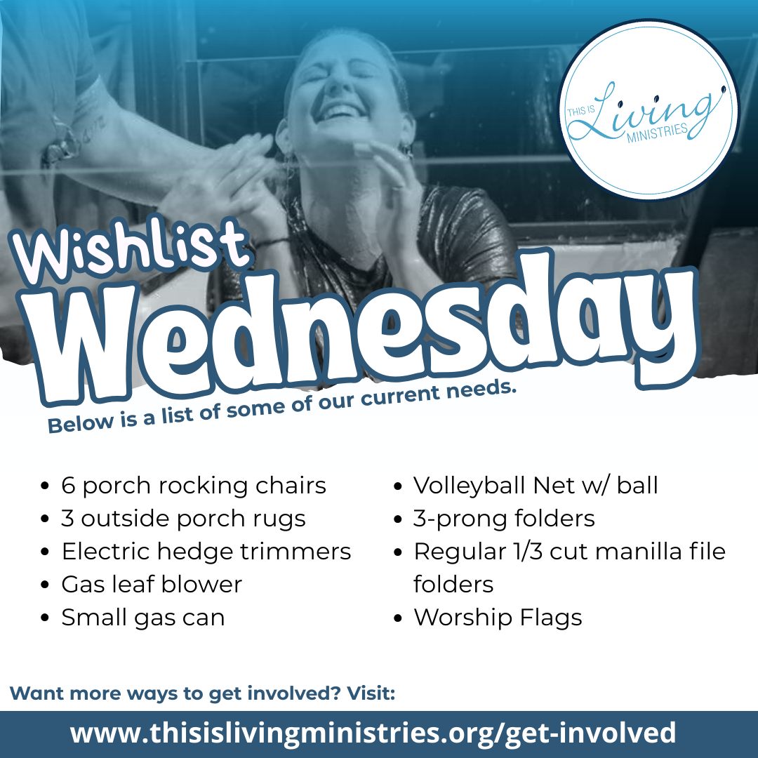 It's 🙌 #WishlistWednesday 🙌
Thank you all so much for providing for the ladies' needs! Here is the list of our current needs. Below is the link to order and have shipped directly to us, or feel free to purchase elsewhere. Happy Wednesday!
Amazon wish list:
https://a.co/hol5bye
#fromaprison2apalace #tilm #ThisIsLiving