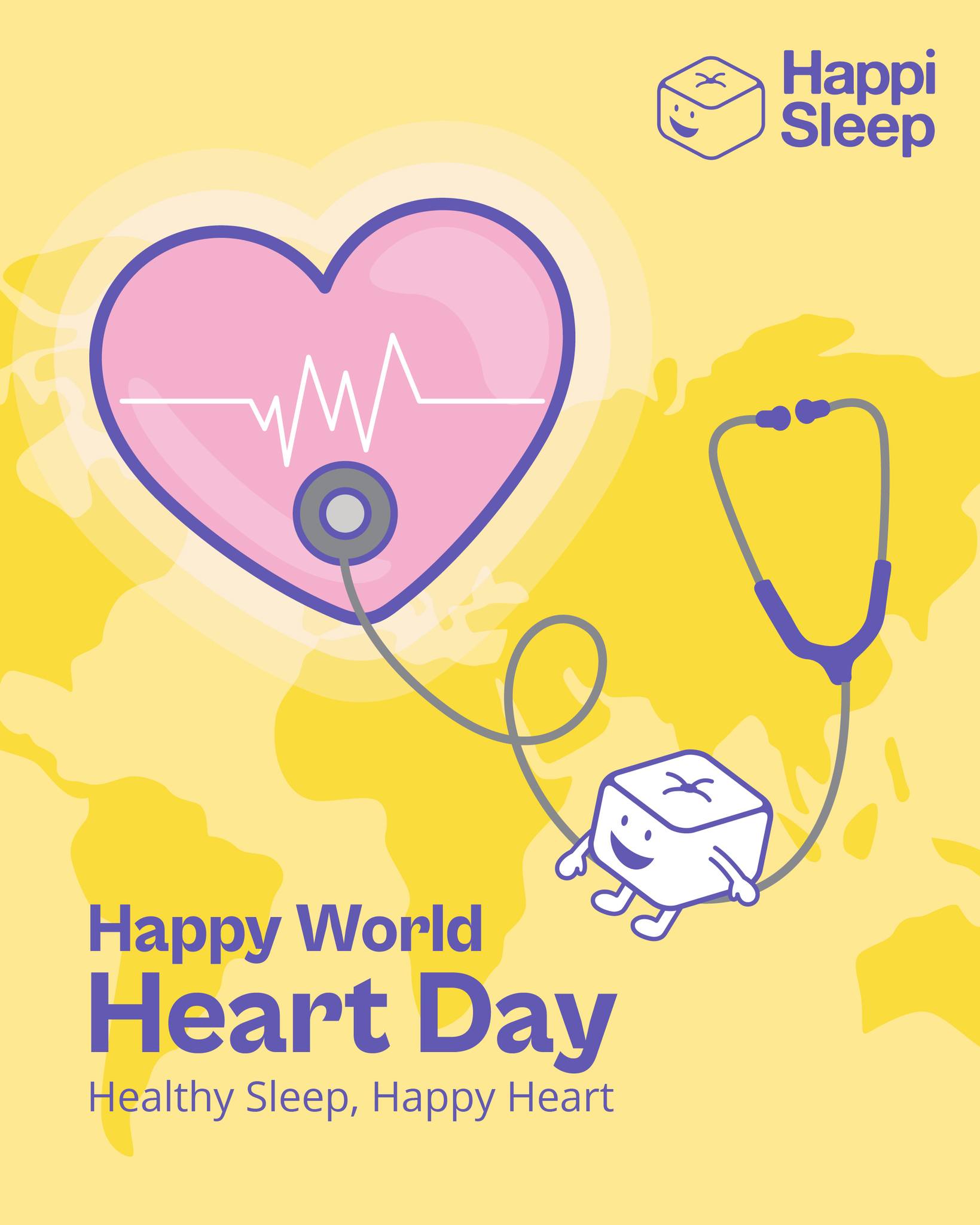 💖 Show your heart some love — give it the rest it deserves!
Good sleep = a happy, healthy heart.
This World Heart Day, let’s remember that resting well is self-care too. 🌙
#WorldHeartDay #HappiSleep #DreamWithUs
