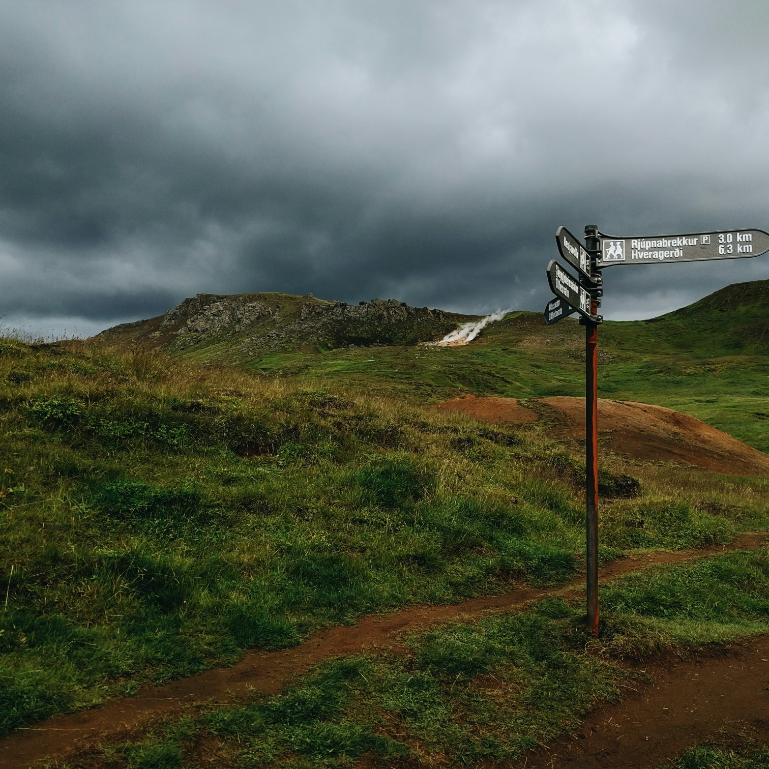 Hveragerði and the Hengill area are a paradise for hikers, with trails that wind through geothermal valleys, colorful mountains, and hidden hot springs. Right from the edge of town, you can set off into Reykjadalur, the famous “Steam Valley,” where you’ll pass bubbling mud pools and steaming vents before reaching a warm river you can bathe in.
The Hengill volcanic area offers even more variety, with well-marked trails ranging from short walks to full-day hikes. You can explore lava fields, high ridges with sweeping views, and quiet valleys where geothermal steam rises from the ground. Many of the trails connect, so you can choose the length and difficulty that suits you best.
Staying in Hveragerði gives you the chance to experience all of this beauty at your doorstep. After a day on the trails, you can relax in town, enjoy local restaurants, and soak in the atmosphere of a community surrounded by nature’s power.
See you soon!
#VisitHveragerði #VisitIceland #travel #Iceland #DiscoverHveragerði #ExploreIceland #IcelandicMagic #hengill #hiking #nature