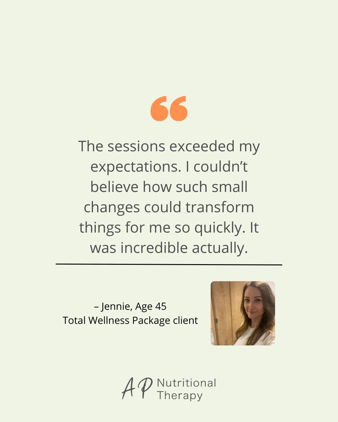 Receiving client feedback is always a heartwarming reminder for why I trained as a Nutritional Therapist. I love supporting my clients to make lasting changes and feel their best. Jennie was joy to work with was so motivated to improve her overall health. I'm so proud of what she achieved and the small changes she has incorporated that have made all the difference for her. Are you ready to start your journey? Book a free 20 minute wellness review via my website (link in bio).
#nutritonaltherapy #yorkshirenutritionist #nutritionlifestylemedicine #perimenopausesupport #guthealth