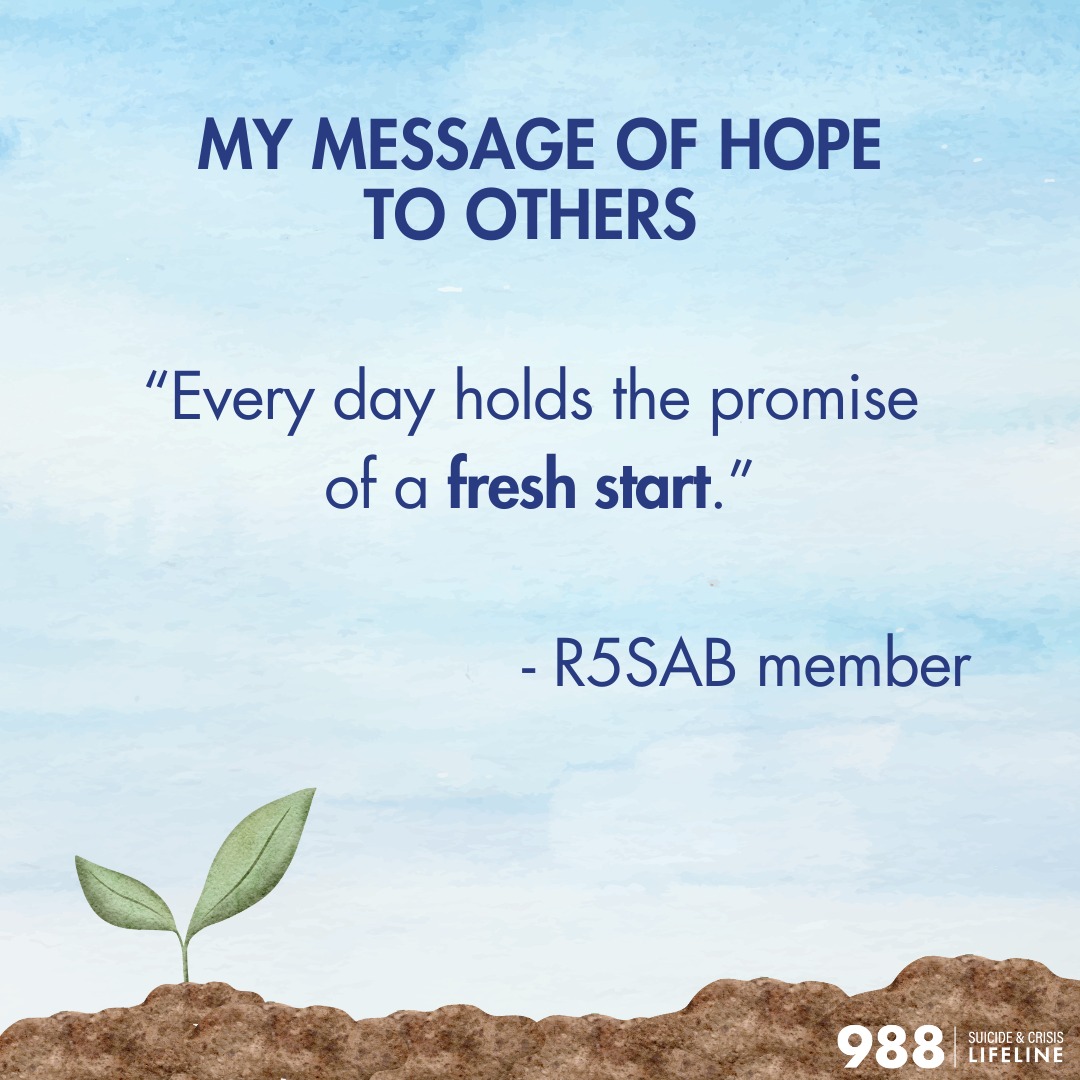 The important work of suicide prevention continues past September. Join us as we plant seeds of hope all year long.
Learn about the Region 5 Suicide Advisory Board at wctcoalition.org/sab
#1word1voice1life #988Lifeline #MentalHealthAwareness #suicidepreventionmonth #PreventionHappensHereCT #RecoveryIsPossible