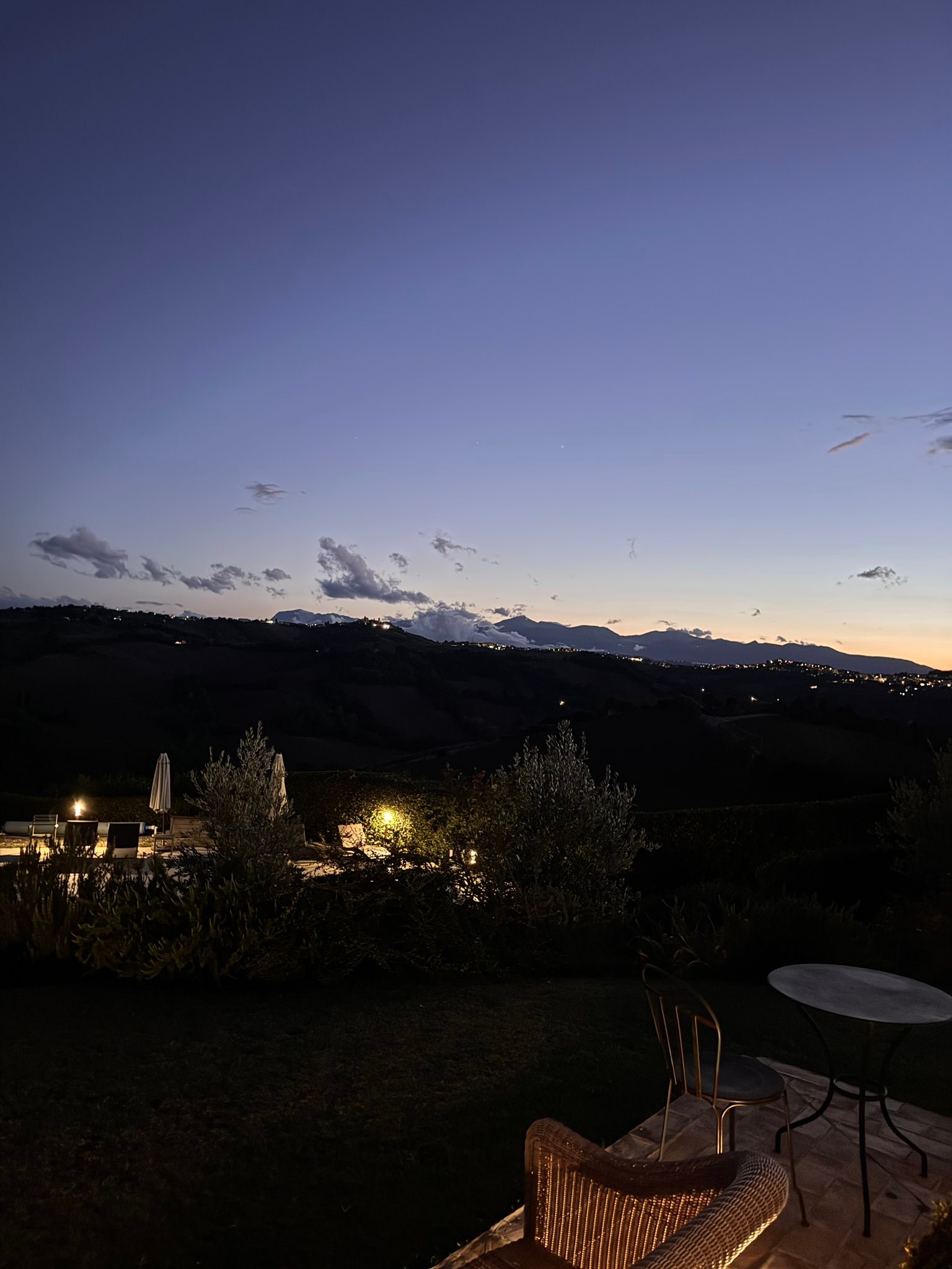 Our beautiful walk through Montegiorgio's down town’ outback
At the end of the dirt road is a small airport.
Such is life in the Marche region
casasanruffino.com