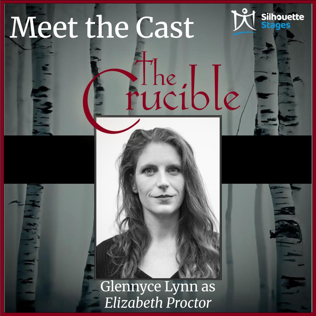 One of the most complex roles in The Crucible is that of Elizabeth Proctor. You won't want to miss Glennyce Lynn's powerful performance. The show opens Friday at Slayton House in Columbia, MD. Get your tickets at the link in our profile.