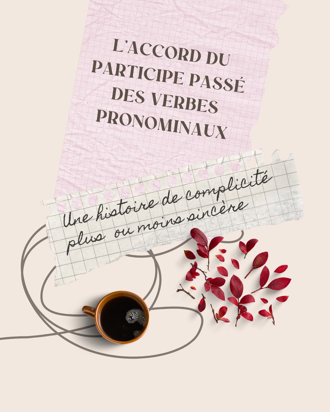 👋 Bonjour à vous, amis des accords sensibles et subtils.
Aujourd’hui, on aborde un chapitre que même les professionnels de la langue les plus chevronnés peuvent redouter : l’accord du participe passé des verbes pronominaux.
Le participe passé, dans cette configuration, se montre tantôt galant, tantôt fuyant. Il hésite, se questionne, s'accorde… ou non.
💡 Pour démêler tout cela, voici un post tout en nuances...
🎵 Je vous laisse apprécier... ou pas ! Je compte sur vous pour tout me dire en commentaire 😬
#pieddemouche #mauvaisgenre #grammairepoétique #participepassé #correctionprofessionnelle #verbespronominaux #écriresansfautes