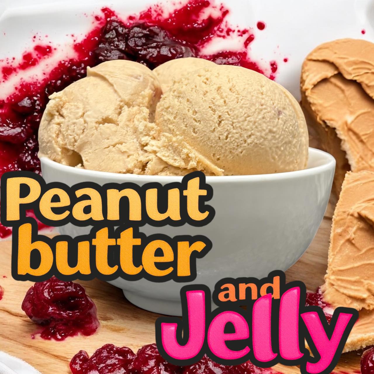 🎉**Scoop Alert!**🎉
Get ready to "spread" the news because we’re featuring our fabulous **Peanut Butter and Jelly Ice Cream**! 🥜🍇 This creamy delight is here to take your taste buds on a nostalgic journey that’s truly "un-fudge-gettable!"
Why settle for a basic scoop when you can indulge in a flavor combo that’s "berry" good? Our PB&J ice cream brings together the nutty richness of peanut butter and the sweet embrace of jelly, making it a match that’s simply "jam-tastic!"
Don’t let this scoop slip away—come treat yourself to a taste of childhood bliss. It’s a “peanut” of happiness in every bite! 🍦✨
#PeanutButterAndJelly #ScoopOfJoy #IceCreamDreams
