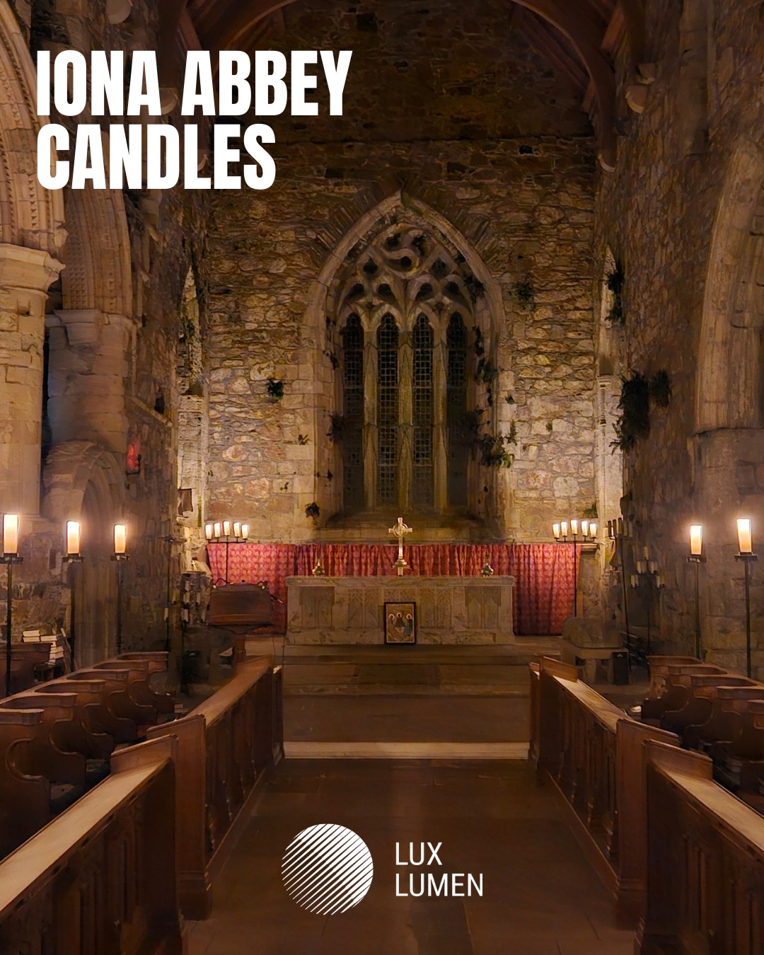 We’re proud to announce that the Iona Abbey project, featuring Lux Lumen’s handmade LED candles, has won the @buildbackbetterawards , Platinum in London.
Commissioned by The Iona Community and brought to life by lighting designer @nichsmithlightingdesign , the project replaced paraffin candles with sustainable LED alternatives, preserving the Abbey’s timeless atmosphere while ensuring safety and accessibility.
A recognition that highlights how candlelight, innovation and heritage can go hand in hand.