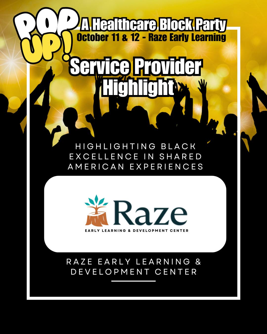 🎉Meet the team powering the block party!
Join us at @razeearlylearning on October 11th and 12th and learn more about how they're building a future where Black children are uplifted through family-centered learning, cultural pride, and educational equity.
Stop by their Grand Opening today, 9/27, at 2PM and take a tour of their new space!
About: Raze's vision is to 'raze' the bias-driven narrative that feeds the suppression of quality education to Black students and to ensure the mental, physical health, and social-emotional well-being of those most impacted by inequalities in Eastern Washington.
RSVP to the block party and learn more at www.majirising.org
#MajiRising #spokanewashington #vibesandvitalsigns #community #CommunityHealth #CommunityCare #healthycommunities #heathcare #healing