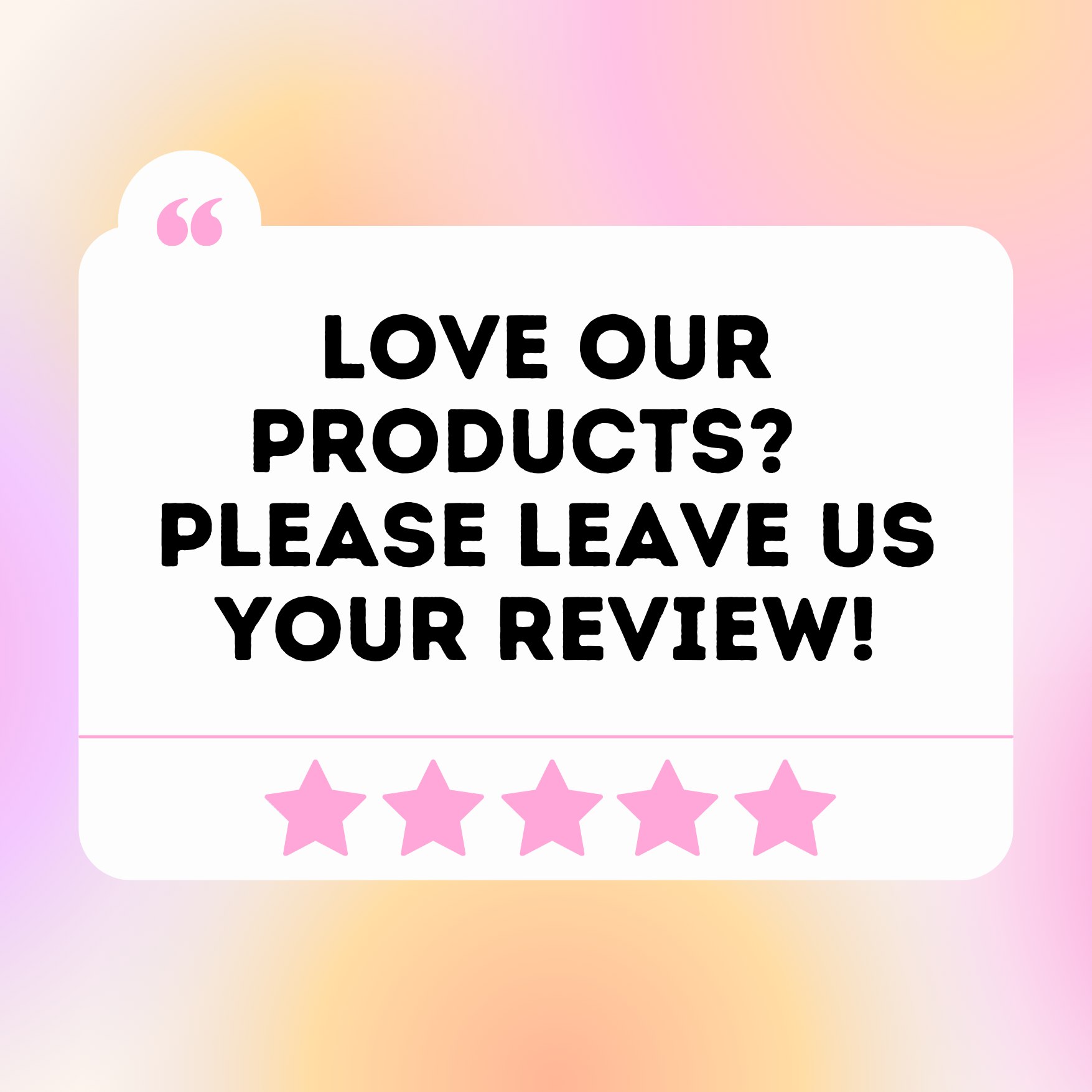 🩷 We’d love to hear from you! 🩷
If you’ve seen great results or fallen in love with our products, would you take a minute to share your experience in a review?
Your feedback not only means the world to us—it also helps others feel confident in choosing natural skincare and healing products they can trust.
⭐️ Leave a review and help spread the word so more people can discover the power of nature-based skincare!
Thank you for supporting our small business and for being part of the Birch Sisters community.
www.birchsisters.com