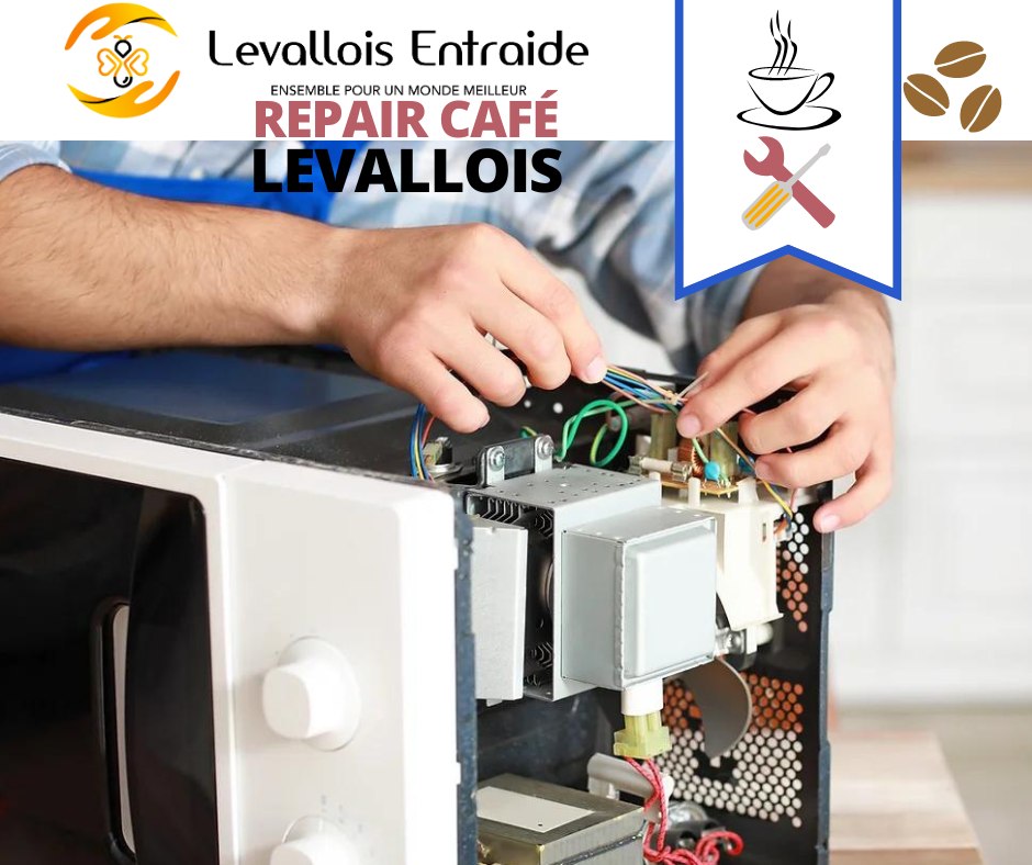 🔧 L’atelier Repair Café fait son grand retour chez Levallois Entraide !
Vous avez un petit appareil en panne, un grille-pain capricieux, un vélo qui grince ou un jouet abîmé ?
Venez avec, et ensemble on lui donne une deuxième vie ♻️
En plus, c’est l’occasion de partager un moment convivial autour d’un café ☕ et de rencontrer nos bénévoles passionnés.
📅 le samedi 04 octobre 2025
📍 Association Levallois Entraide, 39 rue Deguingand, 92300, Levallois Perret
✅ Inscription obligatoire – les places sont limitées !
👉 https://www.levalloisentraide.org/event-details/repair-cafe-reparer-et-apprendre-a-reparer-2025