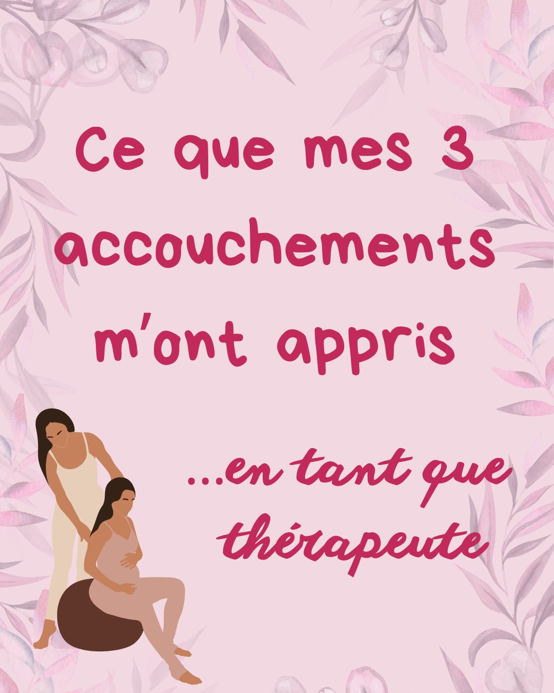🌟 Ce que mes 3 accouchements m’ont appris… en tant que thérapeute
1) Il n’y a pas de “bonne” ou de “mauvaise” naissance.
Chaque histoire est une victoire, quand la femme est respectée.
2) Le contexte change tout : environnement, lumière, voix, intimité.
La physiologie a besoin de sécurité.
3) Le partenaire est un pilier.
Être préparé, savoir quoi faire, ça transforme une naissance.
4) La préparation est précieuse…
…et la flexibilité l’est tout autant. On s’adapte au réel.
5) L’accompagnement bienveillant (sage-femme, kiné, doula, équipe)
fait toute la différence sur le vécu.
6) Après la naissance, le débrief est thérapeutique.
Mettre des mots, revisiter, comprendre, libérer.
C’est ce regard que je mets dans mes consultations :
science + écoute + respect de tes choix.
🤍 Tu veux préparer ton accouchement, poser ton projet,
ou réparer une expérience difficile ?
👉 Je t'accompagne avant et après la naissance.
#perinatalite #accouchement #naissancerespectee #projetdenaissance #allaitement #postpartum #kineperinatale #kine #parentalite #ilelareunion #reunion