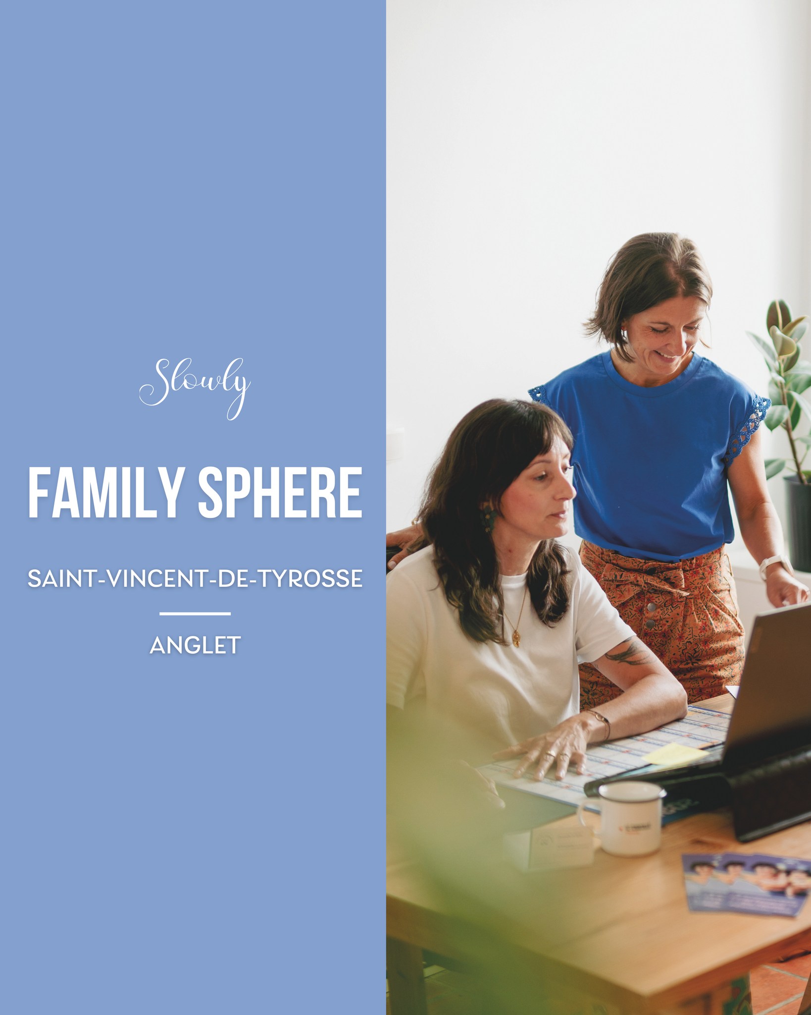 👨👩👧 Et si la rentrée rimait avec sérénité ? @familysphere6440
Sur la côte landaise et basque, Family Sphere est là pour donner un vrai coup de pouce aux familles ✨ Garde régulière ou ponctuelle, aide aux devoirs, accompagnement aux activités… tout pour simplifier le quotidien et offrir sérénité aux parents !
Une équipe de professionnels à vos côtés pour une rentrée en toute tranquillité ✨
👉 À découvrir dans le Slowly Côte 41 et Slowly Pays Basque #2, disponibles en ligne et chez vos commerçants préférés !
#SlowlyLandes #SlowlyPaysBasque #FamilySphere #RentréeSereine #Famille #gardeenfants #anglet #saintvincentdetyrosse #AideADomicile