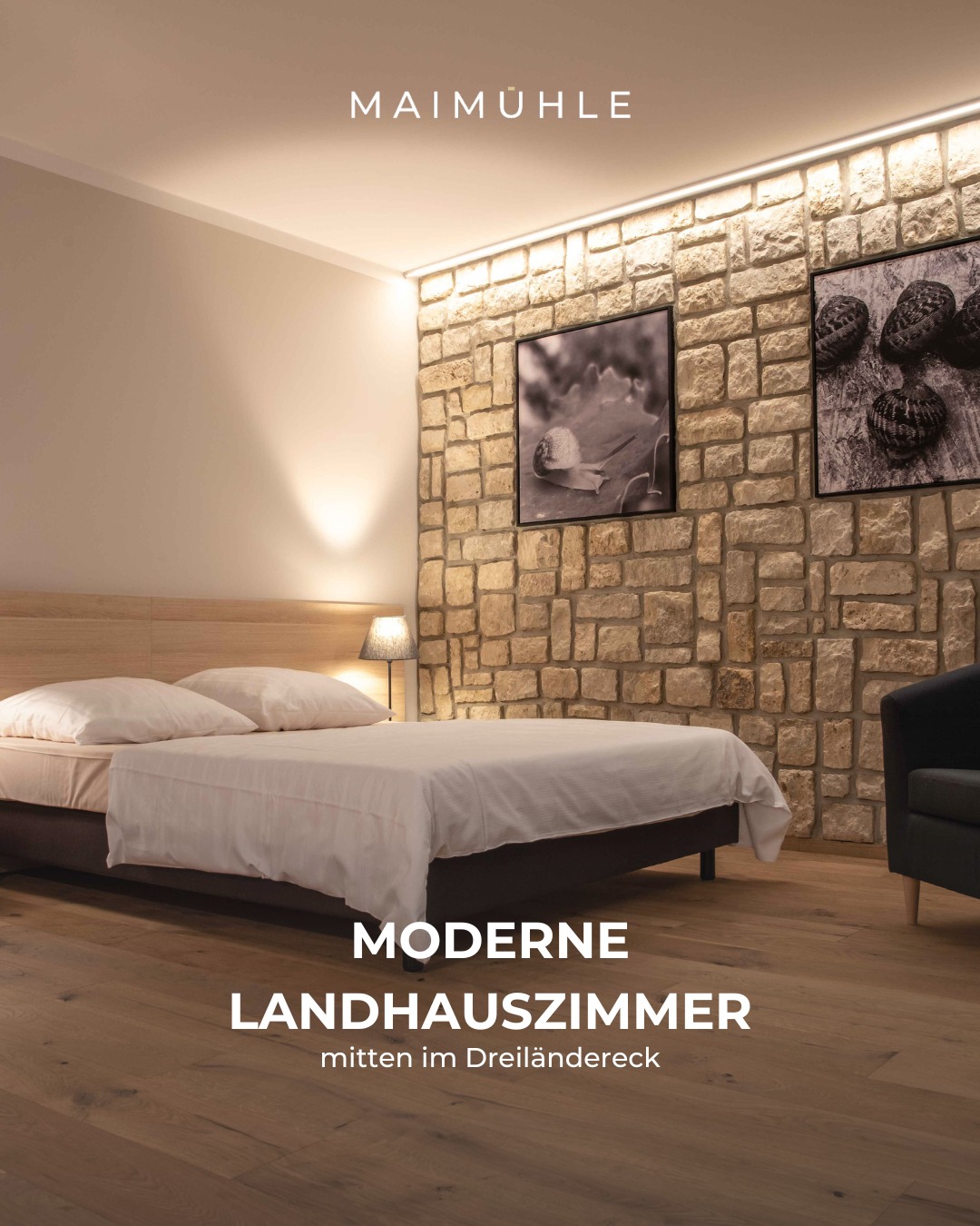 Mitten im Dreiländereck Deutschland–Frankreich–Luxemburg erwarten dich stilvoll renovierte Landhauszimmer, die modernen Komfort mit dem Charme historischer Gemäuer verbinden. Ob Frühstück, feine Menüs im Restaurant oder entspanntes Essen in der Mühlenwirtschaft – bei uns stehen regionale Produkte im Mittelpunkt.
Entdecke Wein und Landschaft:
Zahlreiche Wanderwege starten direkt vor der Tür und mit unseren Weinproben, Weinwanderungen erfährst du mehr über die Weine der Mosel.
Ein Ort für alle, die Authentisches suchen und das Leben mit allen Sinnen genießen.