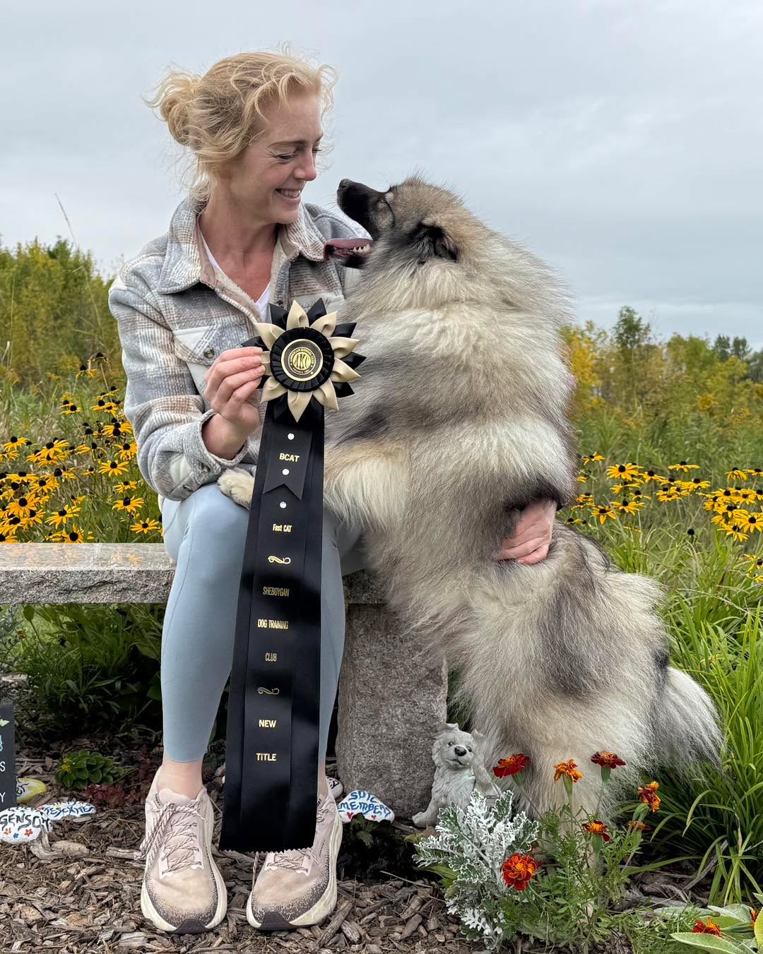 Tiri and I had a fun afternoon at Fast CAT!
She now gets to add BCAT to her name!