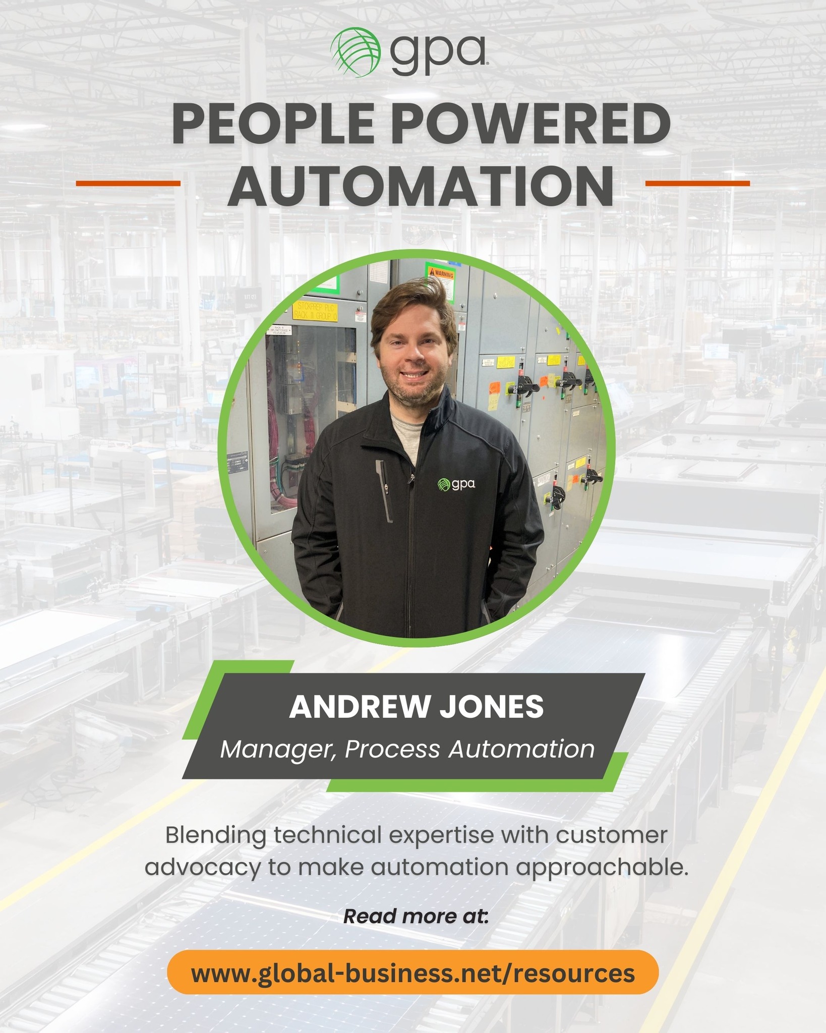 At GPA, automation is not just about technology. It is about people.
In our latest employee spotlight, Process Automation Manager Andrew Jones shares how GPA makes automation approachable by combining deep technical skill with clear communication and a customer-first mindset.
From the rise of Ethernet-based systems to coordinating complex mill outages, Andrew’s journey shows why having experts who advocate for customers, not just implement technology, is what truly sets GPA apart.
📖 Read more about Andrew’s story and GPA’s people powered approach to automation: https://www.global-business.net/post/people-powered-automation-featuring-andrew-jones �
#GPA #ProcessAutomation #SystemsIntegration #IndustrialAutomation #DigitalTransformation #CustomerFocus #PeoplePoweredAutomation
