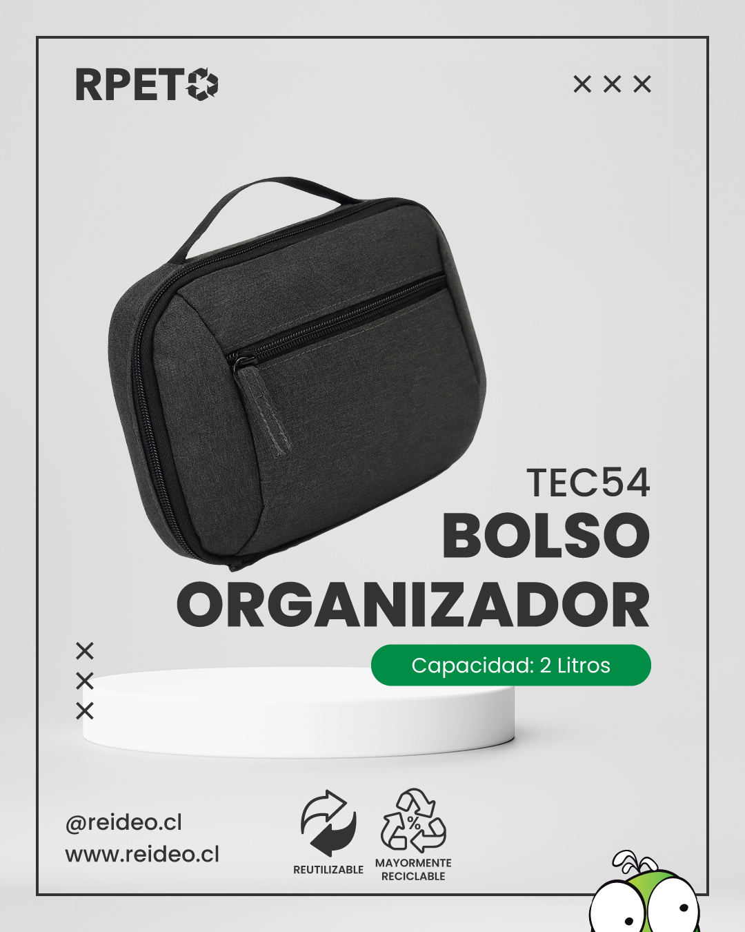 “BOLSO PORTACABLES. ORGANIZA TUS ACCESORIOS” 🤗🔌👝
👉 MATERIAL: RPET poliéster 300D/PU bitono.
👉Capacidad 2 Litros
👉Medidas: 25 x 19 x 4 cm. aprox.
En nuestra web podrán encontrar catálogos con la temática más importante del rubro promocional. WWW.REIDEO.CL 👈
📱+56947547994
🌐 ventas@reideo.cl
✉️ ventas2@reideowebler.com
#bolso #cables #merchandisingchile #merchandisingempresarial #regalospublicitarioschile #regalospublicitarios #empresas #santiago #chile #conlogo #regalo #lapicespersonalizados #lapicesconlogo #lapicespublicitarios #reutilizable #freebpa