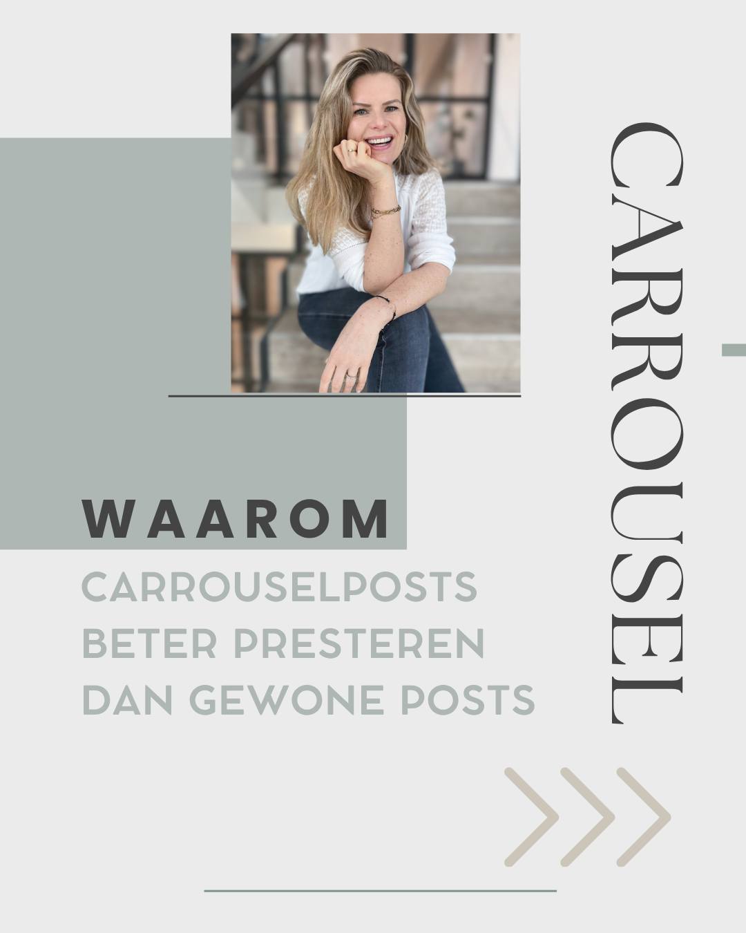 📲 Carrousels = swipe = langer blijven hangen = méér bereik.
Instagram en LinkedIn pushen posts waar gebruikers langer bij blijven. En wat werkt dan het beste?
✔️ Carrousels met tips, stappenplannen of mythes
✔️ Startslide met een sterke hook ("Wist je dit al?")
✔️ Laatste slide met call-to-action (opslaan, delen of reageren)
💡 Pro tip: Maak je visuals eenvoudig & scanbaar – je lezer wil swipen, niet studeren.
#ContentTip #CarrouselWerkt #SocialMediaFormat