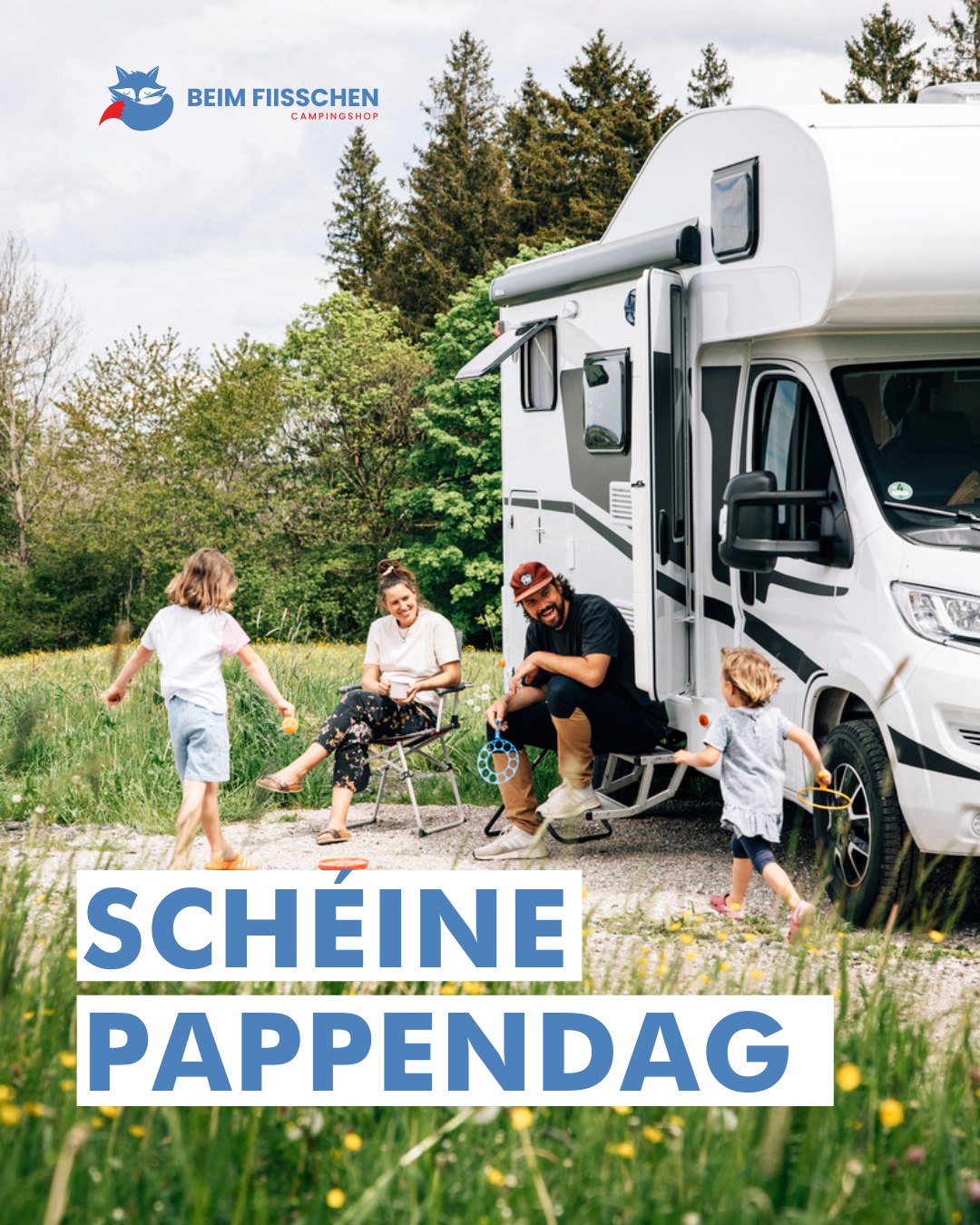 Mir wënschen all de Pappen e schéine Pappendag! 💙