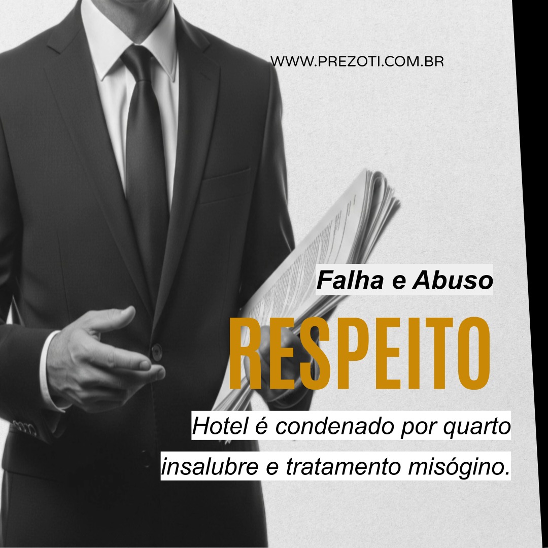 Ao contratar um serviço, você paga por mais do que um produto. Você paga por qualidade, segurança e, acima de tudo, respeito. A falta de qualquer um desses itens gera o dever de indenizar.
Em uma decisão exemplar da 21ª Vara Cível de Brasília/DF, um hotel foi condenado por uma dupla falha contra uma cliente:
No serviço: Entregou um quarto em péssimas condições, impossibilitando a hospedagem. Por isso, foi condenado a devolver o valor pago em dobro.
No tratamento: Ao invés de solucionar o problema, o gerente tratou a cliente de forma hostil e misógina. Por isso, foi condenado a pagar R$ 4 mil por danos morais.
A decisão reforça que a violação da dignidade, a discriminação e o descaso com o consumidor em um momento de vulnerabilidade não são "meros aborrecimentos". São ofensas que geram o dever de indenizar.
Você não precisa aceitar um serviço de má qualidade ou um tratamento desrespeitoso. A Gonçalves Ignácio & Prezoti Advocacia e Assessoria Jurídica atua na defesa intransigente dos direitos do consumidor contra falhas e abusos.
Acesse nosso site: www.prezoti.com.br
#DireitoDoConsumidor #DanoMoral #FalhaNoServico #RespeitoAoConsumidor #Misoginia #Justiça #Advocacia #GIPAdvocacia