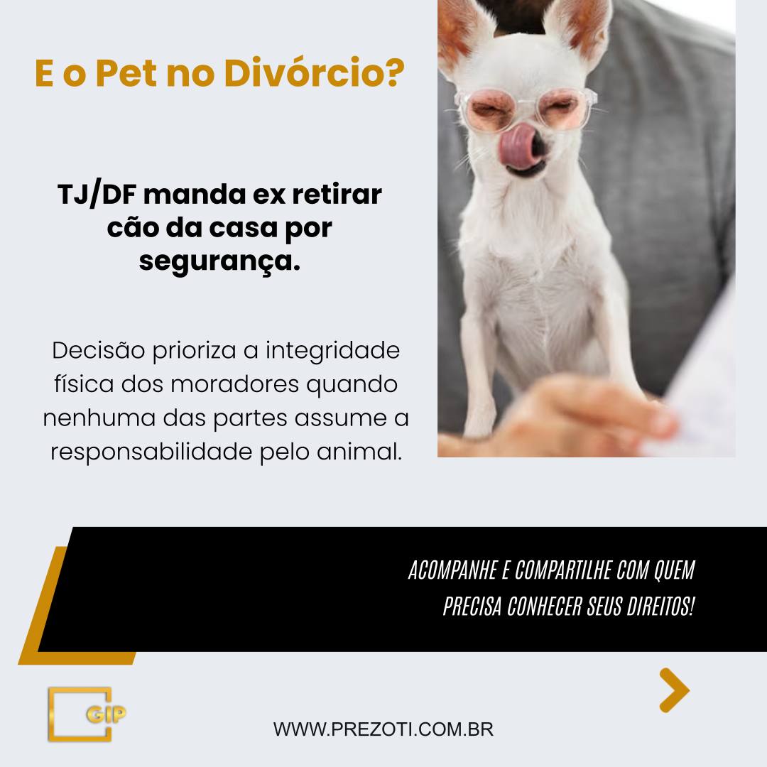 Com quem fica o animal de estimação após o divórcio? E o que acontece quando a presença do pet se torna um risco para a família?
Em um caso recente, o Tribunal de Justiça do DF (TJ/DFT) tomou uma decisão focada na segurança. No processo, uma mulher pediu a remoção da cadela pit bull de seu ex-companheiro, que permaneceu na casa após a separação, alegando risco à sua integridade e de seus familiares. Como nenhuma das partes assumiu a responsabilidade pela remoção e cuidado do animal, a Justiça interveio.
A Decisão da Justiça:
O Tribunal priorizou a segurança da família. A decisão não entrou na discussão de "quem é o dono", mas sim na inviabilidade da permanência do cão em um ambiente de risco, especialmente com a presença de pessoas vulneráveis. Por isso, determinou que o ex-companheiro o retirasse, sob pena da ex-companheira poder encaminhá-lo para adoção ou Zoonoses.
Este caso mostra uma faceta moderna do Direito de Família, onde as decisões buscam soluções práticas que garantam o bem-estar e a segurança de todos.
Um divórcio envolve questões complexas. A Gonçalves Ignácio & Prezoti Advocacia e Assessoria Jurídica tem atuação especializada em Direito de Família, buscando as melhores soluções para todos os membros da sua família.
Acesse nosso site: www.prezoti.com.br
#DireitoDeFamilia #Divorcio #GuardaDeAnimais #PetNoDivorcio #SegurancaFamiliar #TJDFT #Advocacia #Justiça #GIPAdvocacia