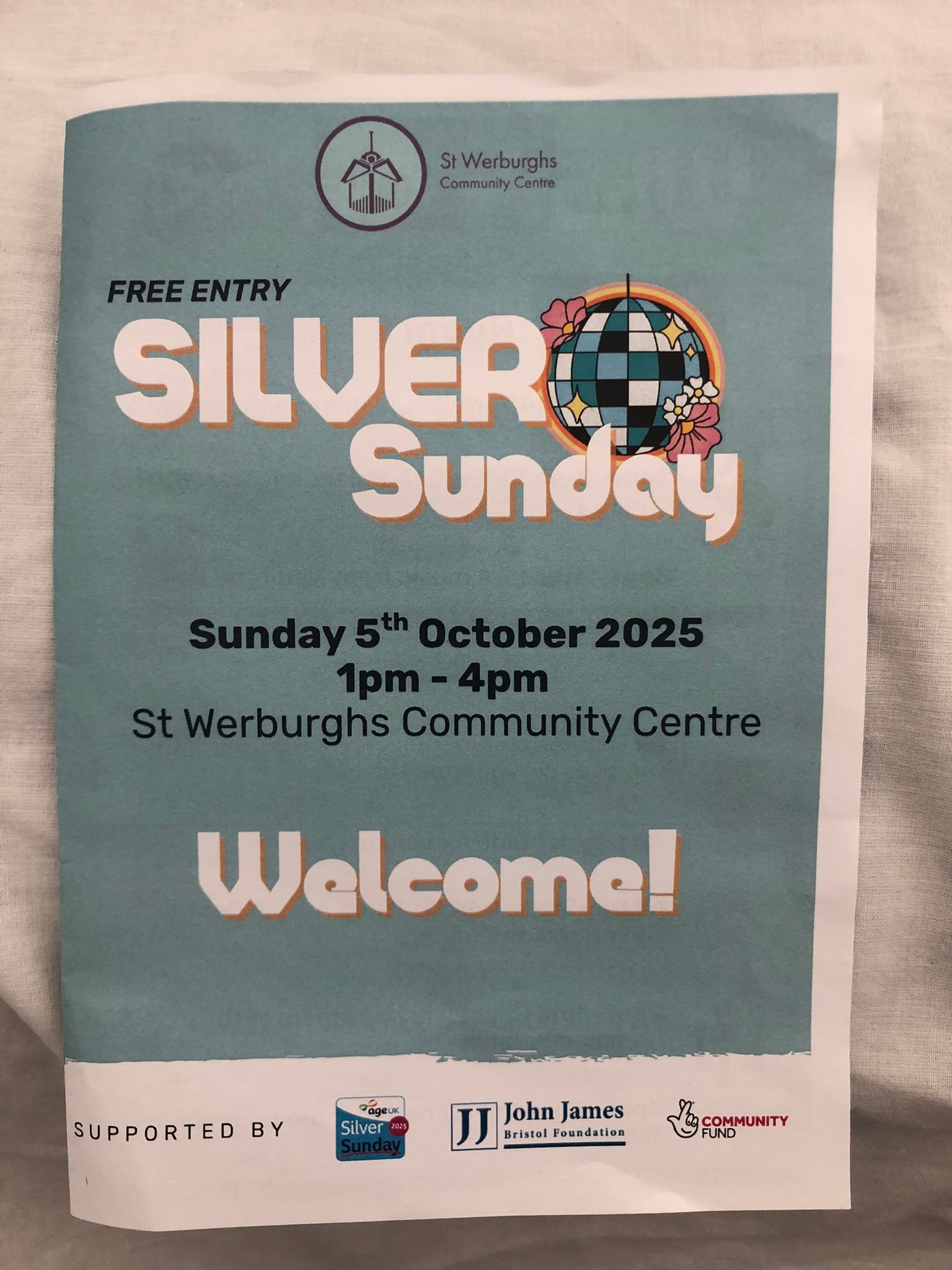 Silver Sunday at St Werburghs Community Centre 💚💚💚💚