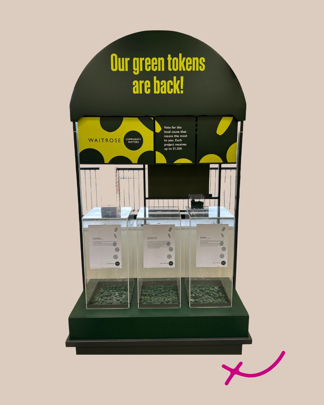 This week we are delighted to be one of the three local charities chosen for Waitrose's Green Tokens.
If you are shopping in Waitrose, please do support força strength against cancer - you'll be helping us to support local people living with cancer.
Thank you @waitrose_lymington 🙏
#forcastrengthagainstcancer #hampshire #dorset #WaitroseAndPartners #waitrose #greentokens