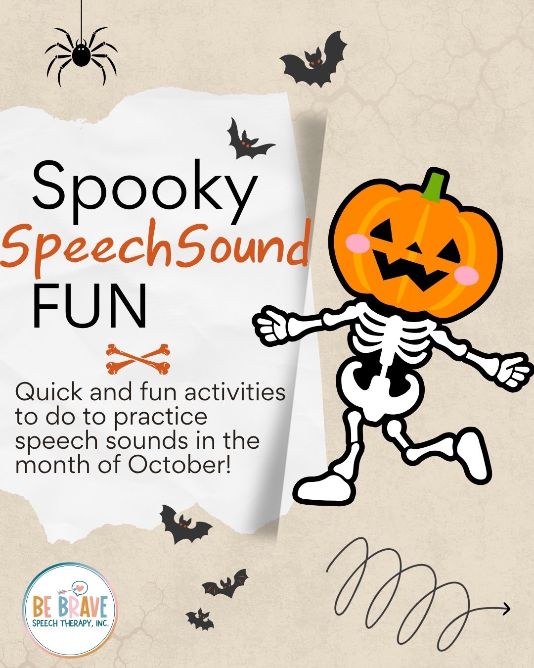 Speech practice doesn’t have to be boring—October is the perfect time to make it playful! 🎃✨
Try quick themed activities like saying target words during a scavenger hunt, practicing sounds while tossing a ball into a “pumpkin bucket,” or using Halloween toys to spark repetition.
When speech practice feels like play, kids stay engaged and make faster progress!
#haloween #BeBraveSpeechTherapy #escondidomoms #escondidocalifornia #sanmarcosmoms #sanmarcoscalifornia #vistamoms #vistacalifornia #northcountysdmoms #valleycentercalifornia #fallbrookcalifornia #sandiegoslp #SpeechTherapy #SpeechTherapist #SpeechPathologist #PrivatePracticeSLP #pediatricslp #escondidokids #sanmarcoskids #hiddenmeadows #onlinespeechtherapy #october🍁