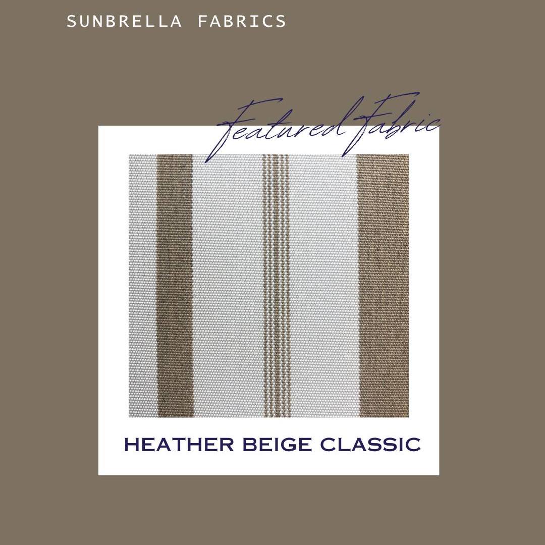 Today we are featuring this gorgeous striped pattern โจHeather Beigeโจ Want to spice up your patio while maintaining a neutral color pallet? Look no further!
#beige #BeigeElegance #featuredfabric #featured #falldecor #HomeImprovement #decorinspo