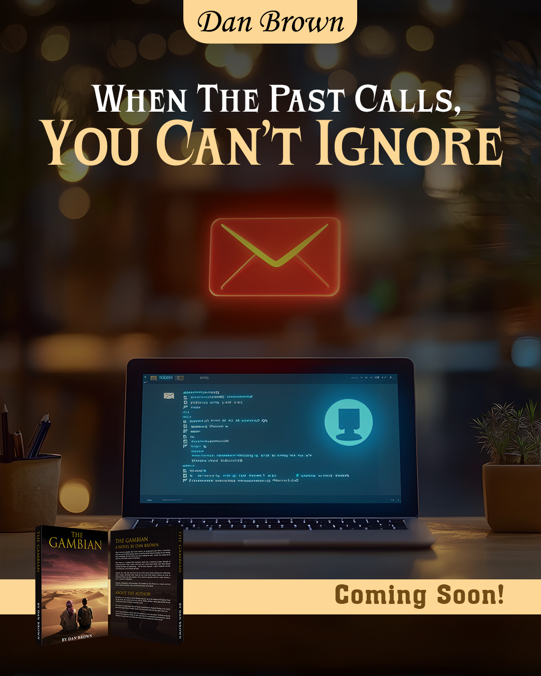 Jack Crane thought his ghosts were buried. But some summons can’t be declined.
#TheGambian #ThrillerReads