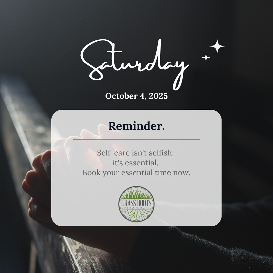 Comment to book some time for yourself this weekend.
🌱