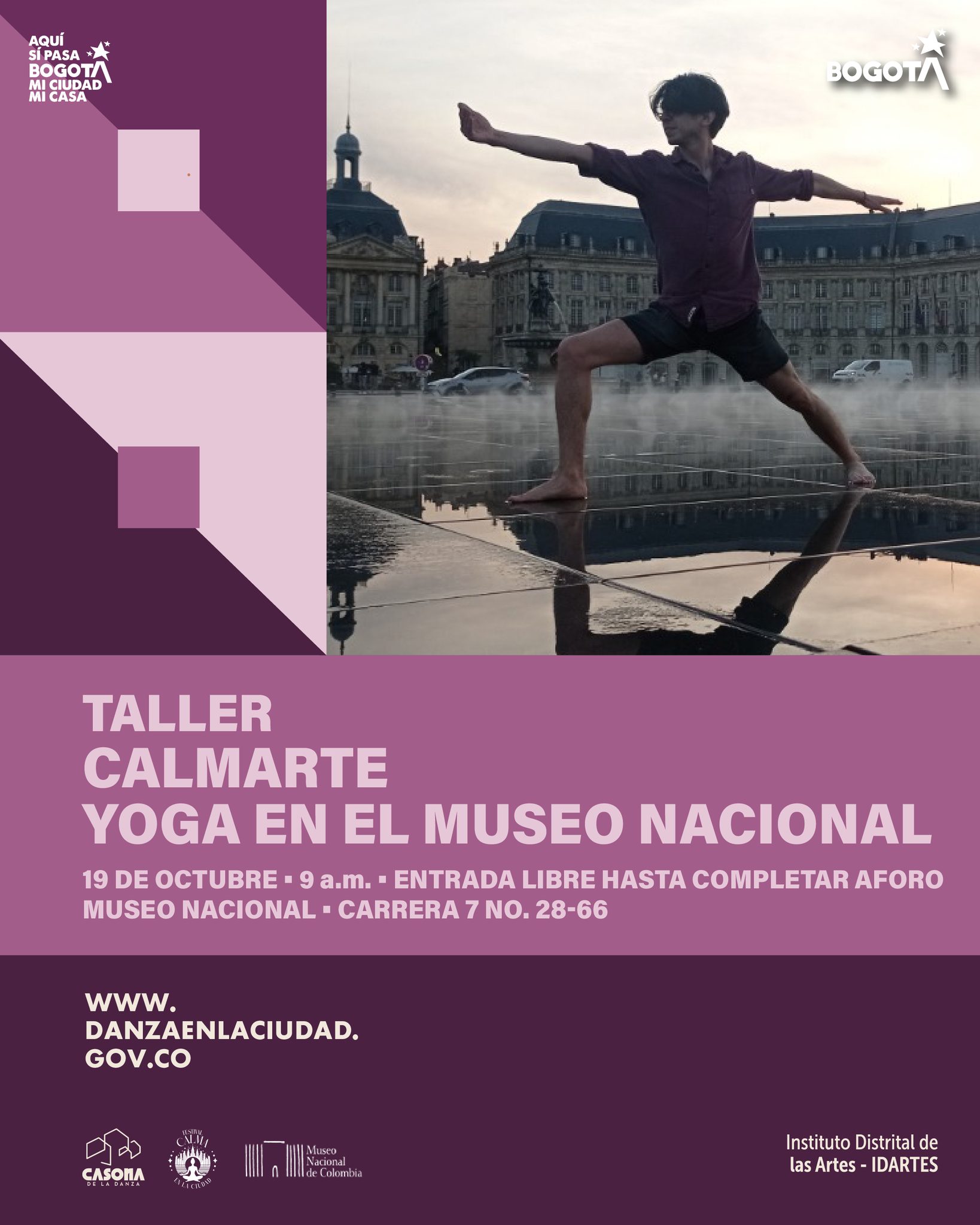 💃✨ Si ya conoció algunas de nuestras actividades en la Casona de la Danza, este octubre hay mucho más por descubrir.
Un mes con talleres y encuentros que fortalecen la creación, la reflexión y la formación artística, abiertos a toda la comunidad.
🎟️ Recuerde que todas las actividades son con entrada libre e inscripción previa.
🔗 Consulte la programación completa e inscríbase en 👉 https://danzaenlaciudad.gov.co/programacion/casona-de-la-danza
#CasonaDeLaDanza #DanzaBogotá #ArteParaTodos #AquíSíPasa