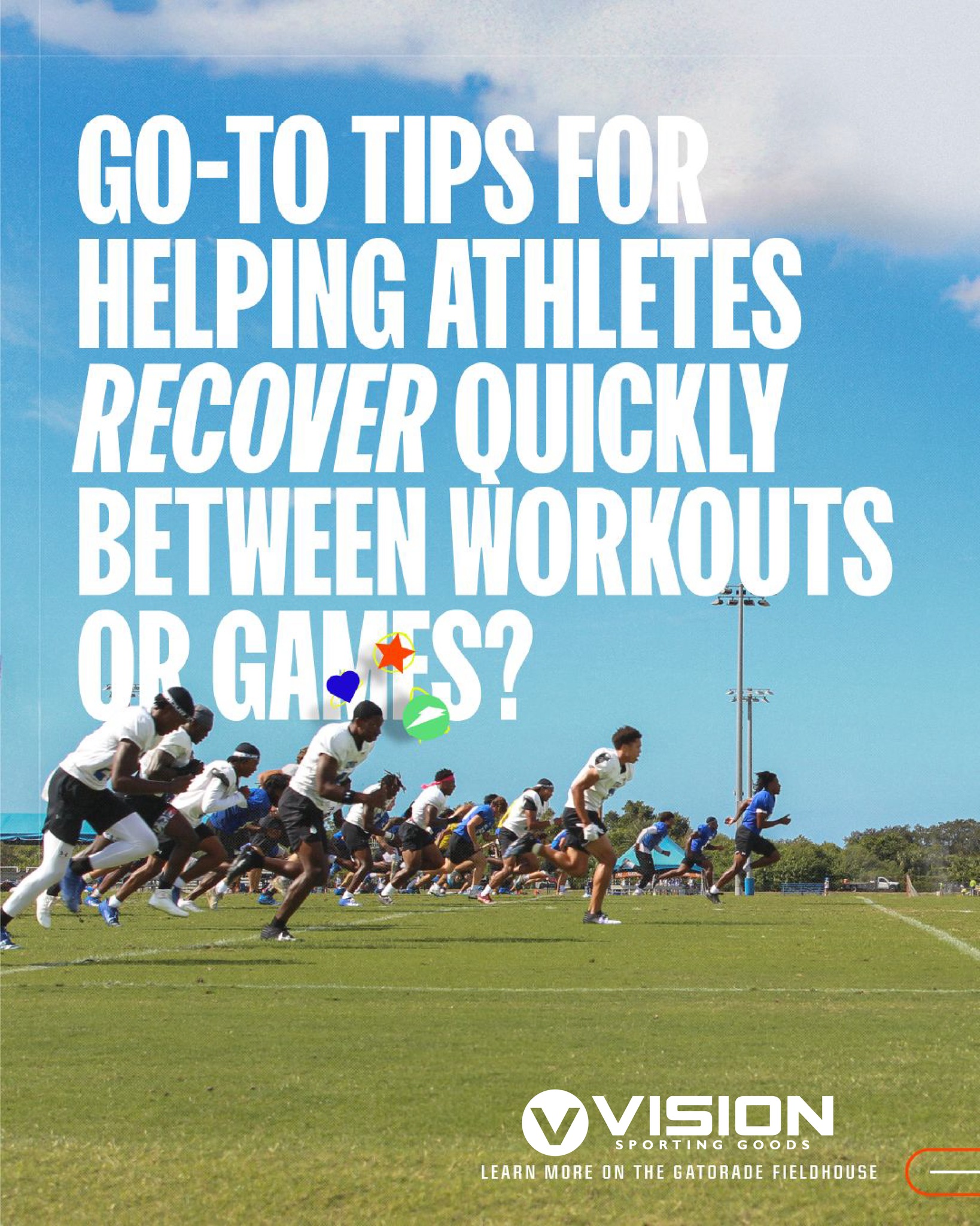 3 R’s of Recovery: Refuel. Repair. Rehydrate.
Every great athlete knows—the work isn’t done when the whistle blows.
Stay fueled between workouts and games with Gatorade’s recovery lineup, available now through Vision Sporting Goods.
🔥 Bundles for every budget.
💧 Sideline gear built for champions.
🏆 Backed by science, trusted by pros.
Visit VisionSportingGoods.com/Gatorade to learn more.
#WellnessWednesday #VisionSportingGoods #Gatorade #Recovery #RefuelRepairRehydrate #AthleteLife #TeamVision #PurposeBeyondTheGame
