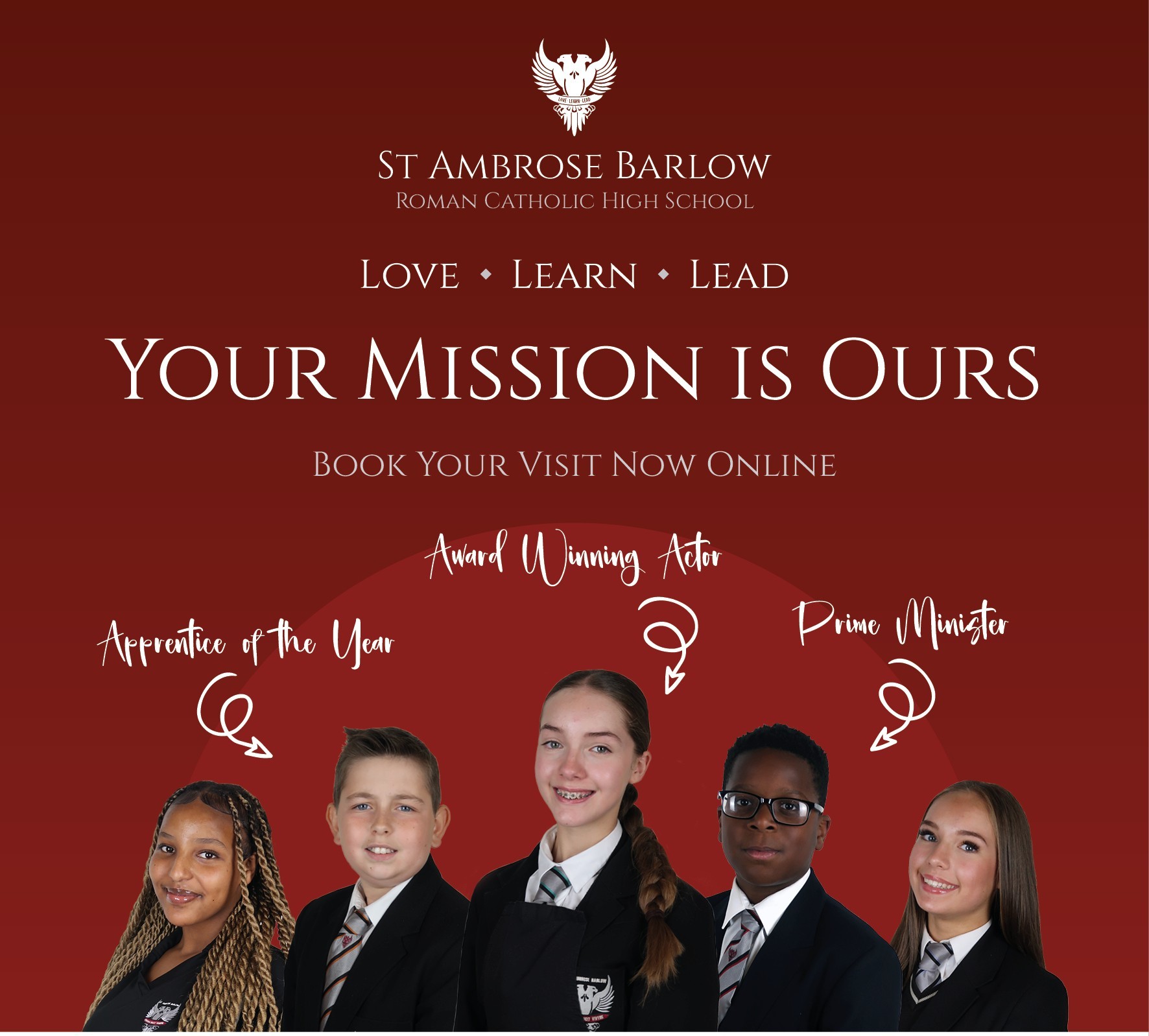 Due to popular demand, we have added an extra date to our School Tours - we now have available Wednesday 8th October at 09:30am. Head over to our website - either copy and paste, or click the link below to book your visit. Places are limited so book early to avoid disappointment.
https://www.stambrosebarlowswinton.org/
#lovelearnlead #putstambrose1st #schooltour #bookyourvisitonline