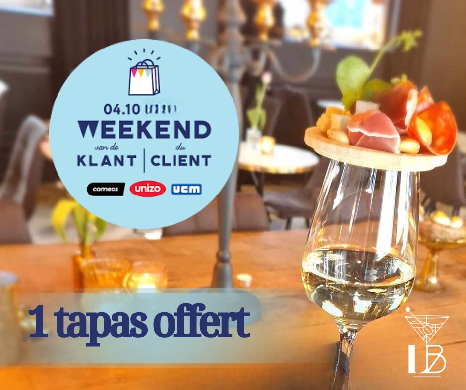 🎉 Ce weekend, c’est le weekend du client ! 🎉
On veut te dire MERCI, épicurieux de folie ! 🙌🍷
Ce samedi 4 octobre, TU reçois… une TAPAS GRATUITE ! 😋✨
Viens profiter, rire, partager et surtout célébrer TOI ! Parce que sans toi, on n’est rien ! 💙
Prêt pour une soirée inoubliable, pleine de surprises et de good vibes ?
Alors, tu viens nous voir ? 🎶🍸